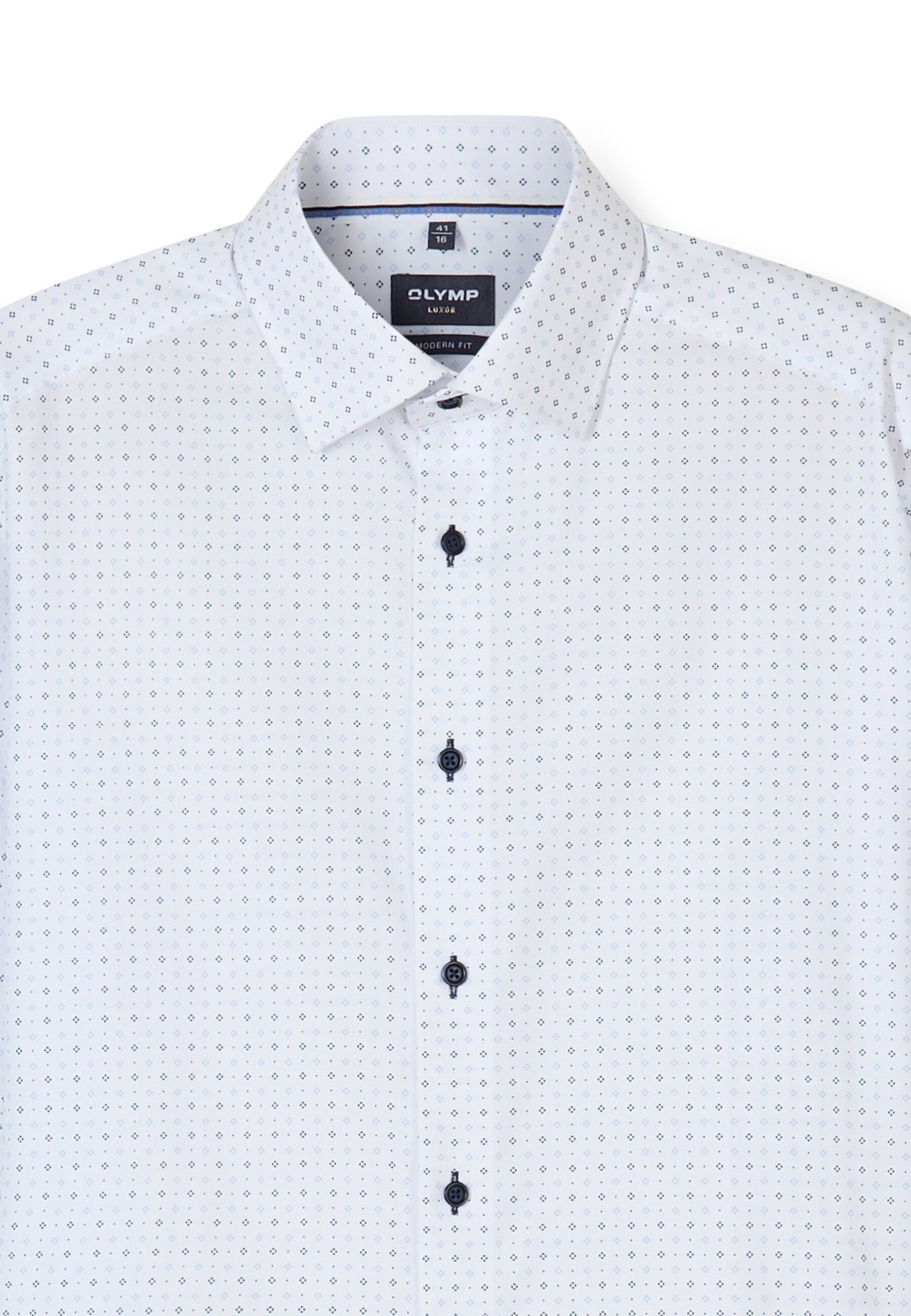 OLYMP Businesshemd »OLYMP Luxor, modern fit, Under-Button-down mit extra langem Arm«