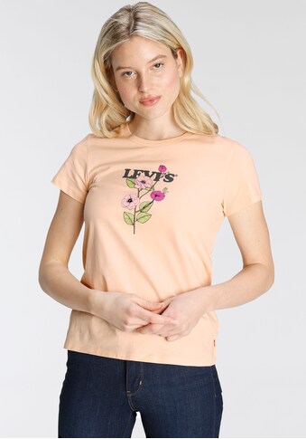 Levi's® Kurzarmshirt »THE PERFECT TEE«, mit Blumen-Druck kaufen