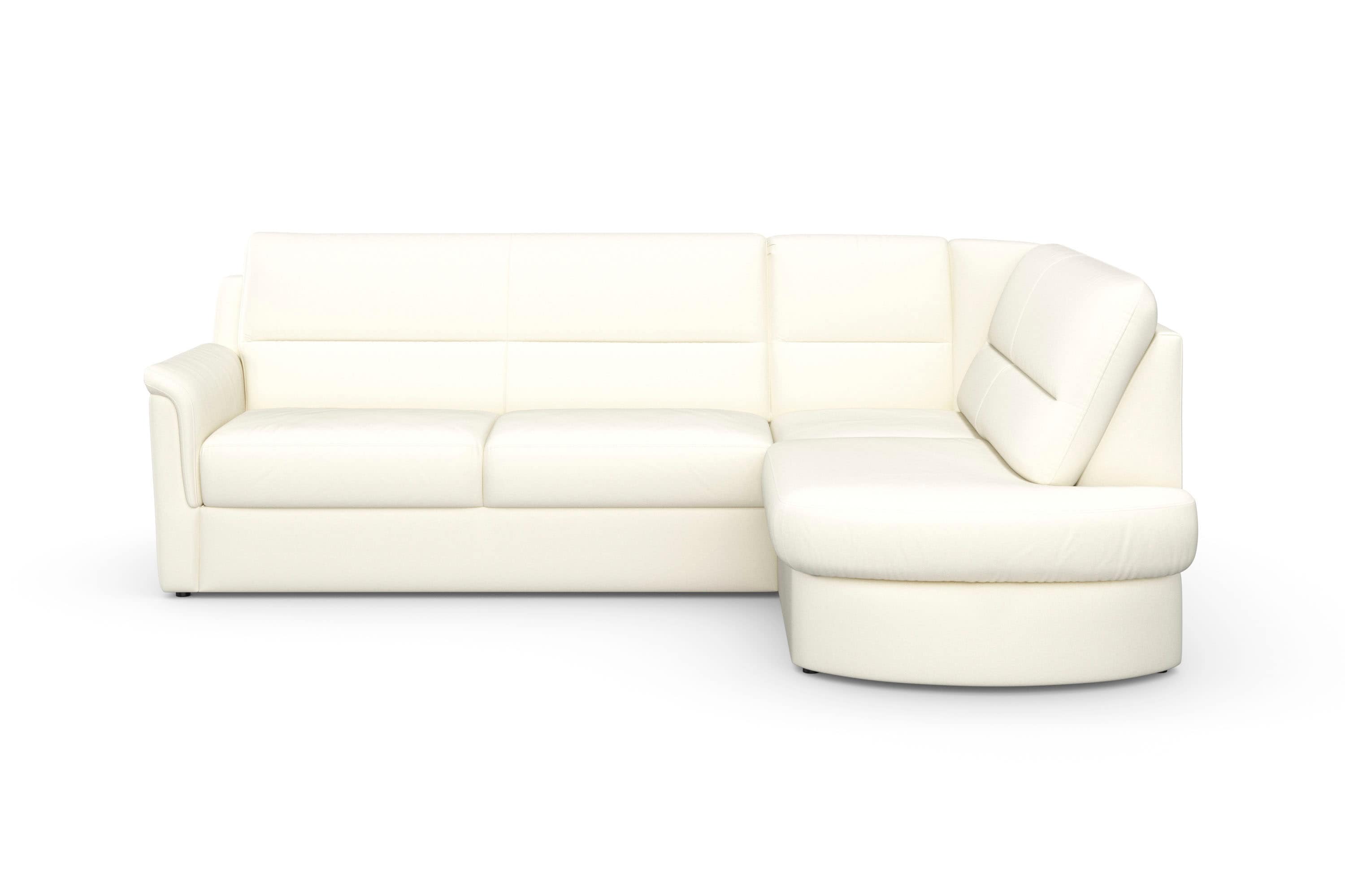 sit&more Ecksofa "Panini L-Form" wahlweise mit Schlaffunktion und Bettkasten