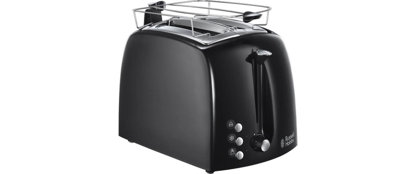 Russell Hobbs Schwarz Toaster Textures Plus (22601-56) (2260156) - Image 8