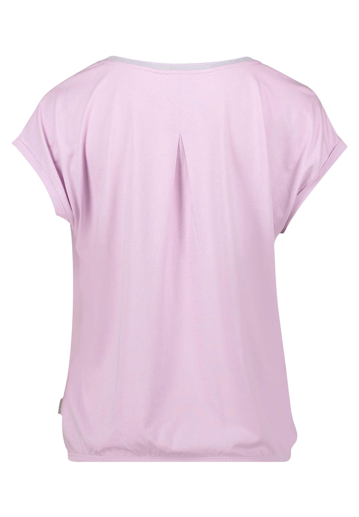 Betty&Co Kurzarmshirt »Betty & Co Casual-Shirt mit Print«, (1 tlg.), Materialmix