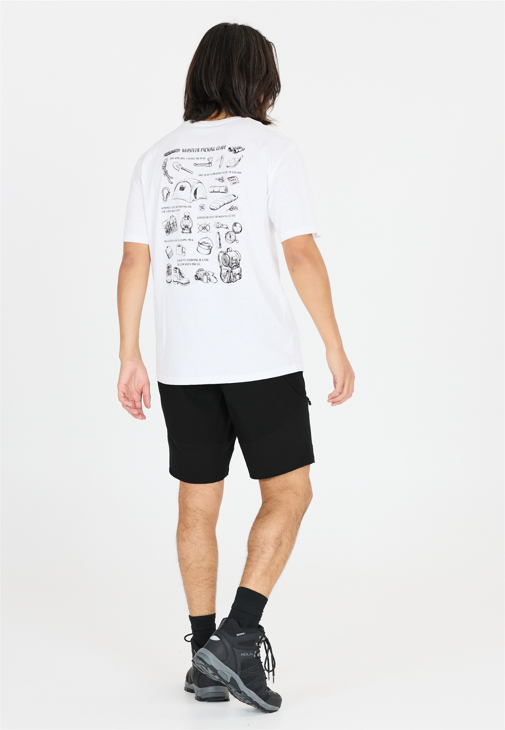 WHISTLER Shorts, mit 4-Wege-Stretch-Material