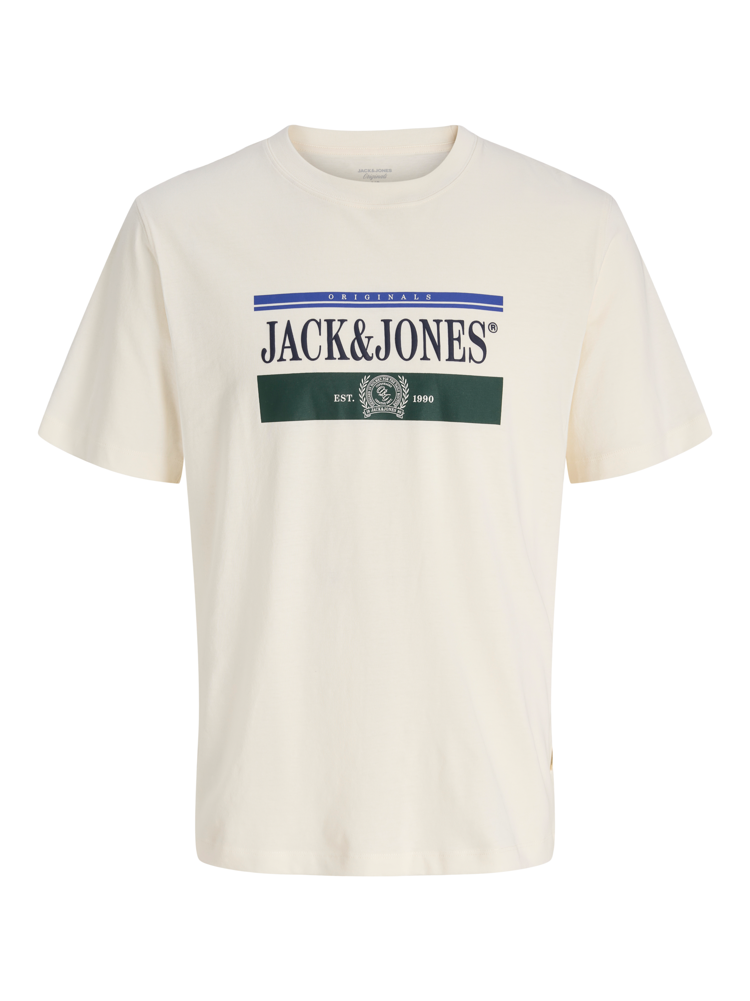 Jack & Jones T-Shirt "JORFREDERIKSBERG GRAPHIC BOX TEE SS CN" Baumwolle, regular fit