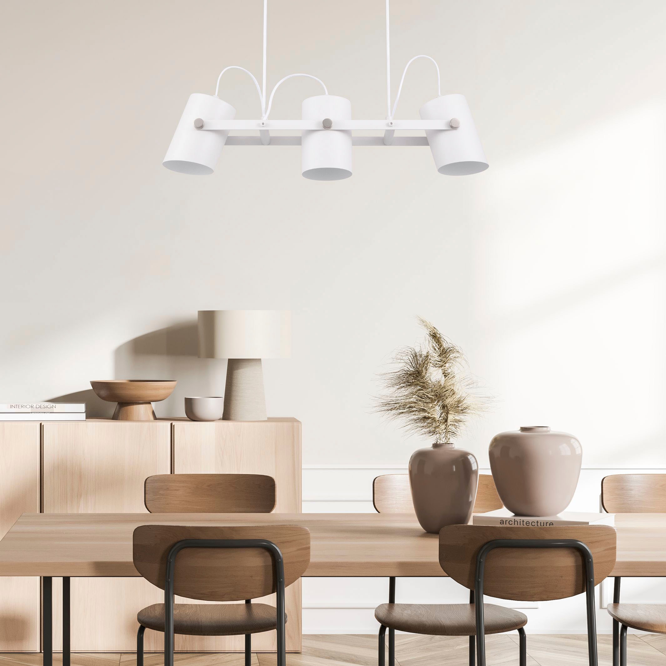 Paco Home Pendelleuchte »KARL« E27 mit kompatiblen Dimmer und Leuchtmittel