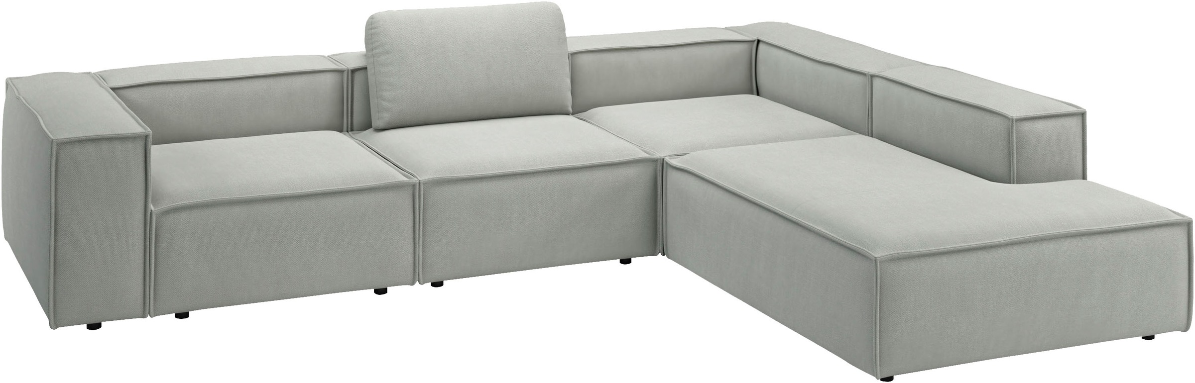 Places of Style Ecksofa »Watertown moderne L-Form«, Breite 311 cm