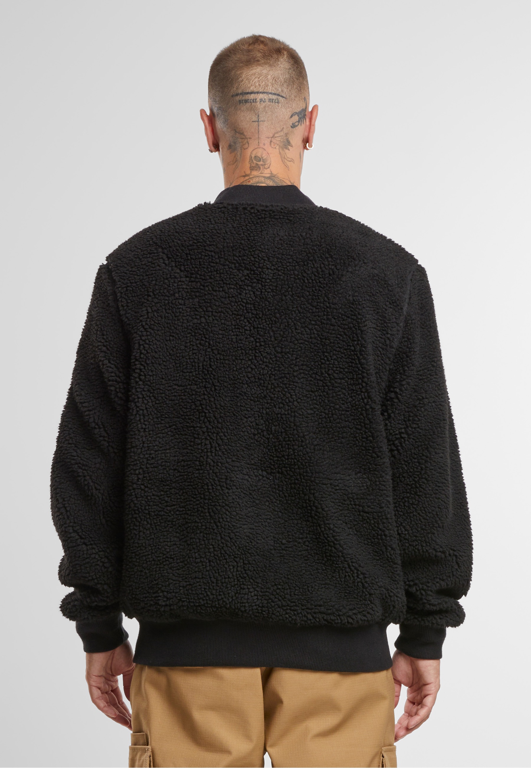Brandit Allwetterjacke »Brandit MA1 Sherpa Jacket« 1 Stk. tlg. ohne Kapuze