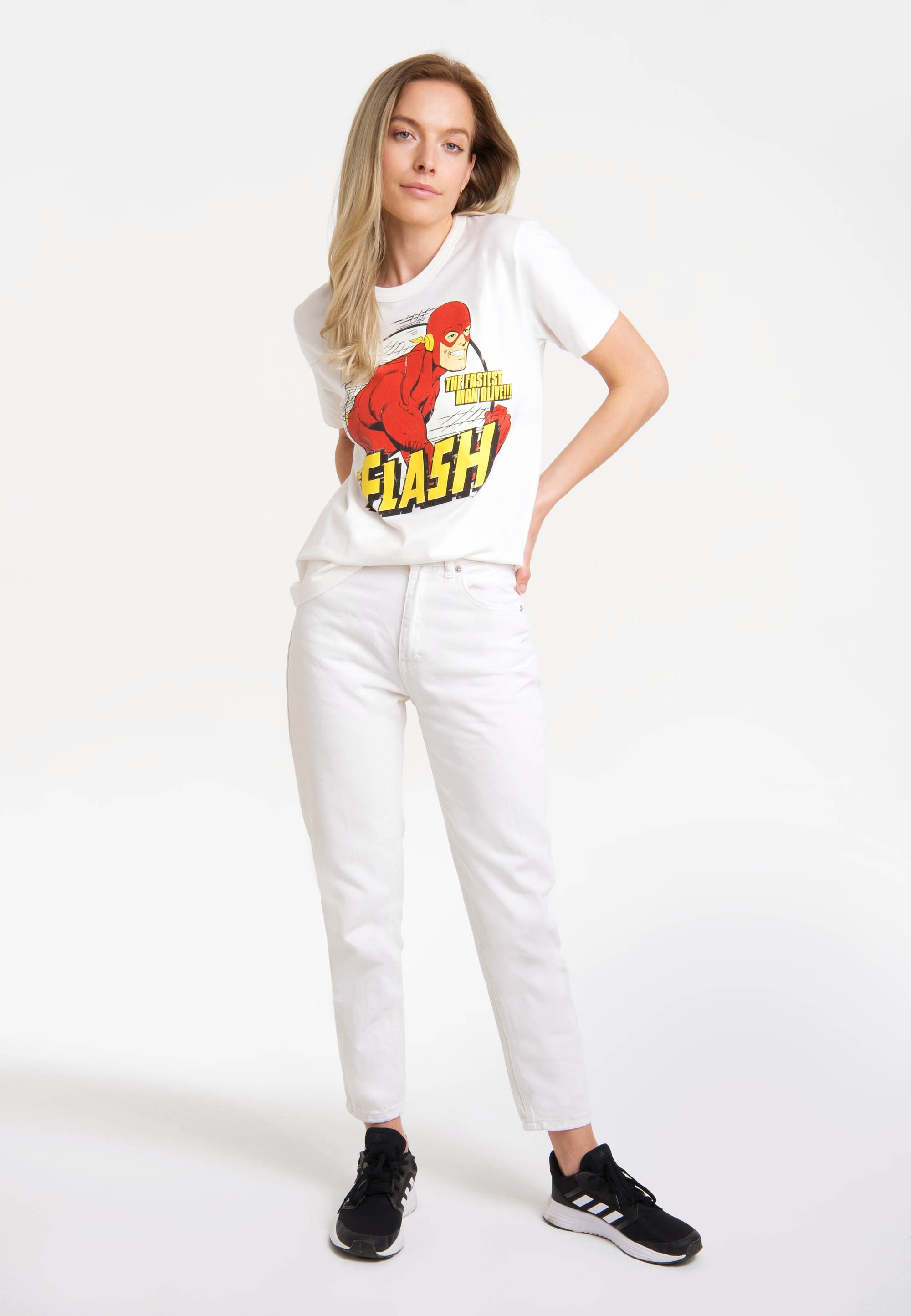 LOGOSHIRT T-Shirt »DC Comics - Flash, Fastest Man Alive«, mit lizenziertem Print