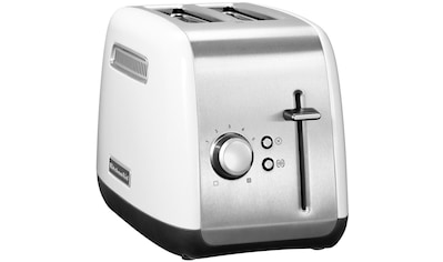 KitchenAid Toaster »5KMT2115EWH WEISS«, 2 kurze Schlitze, für 2 Scheiben, 1100 W kaufen
