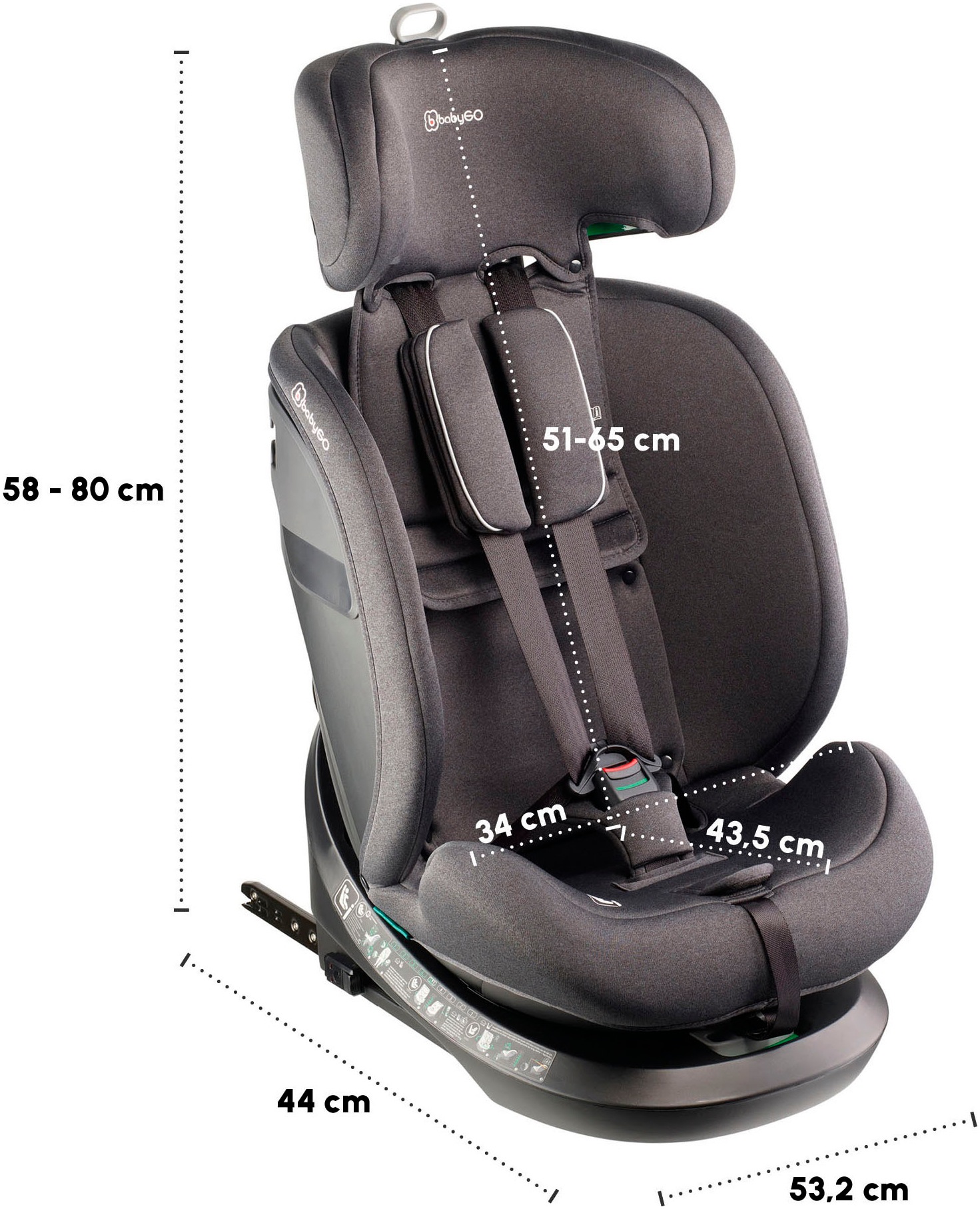 BabyGo Autokindersitz »Protection 360 Grad«