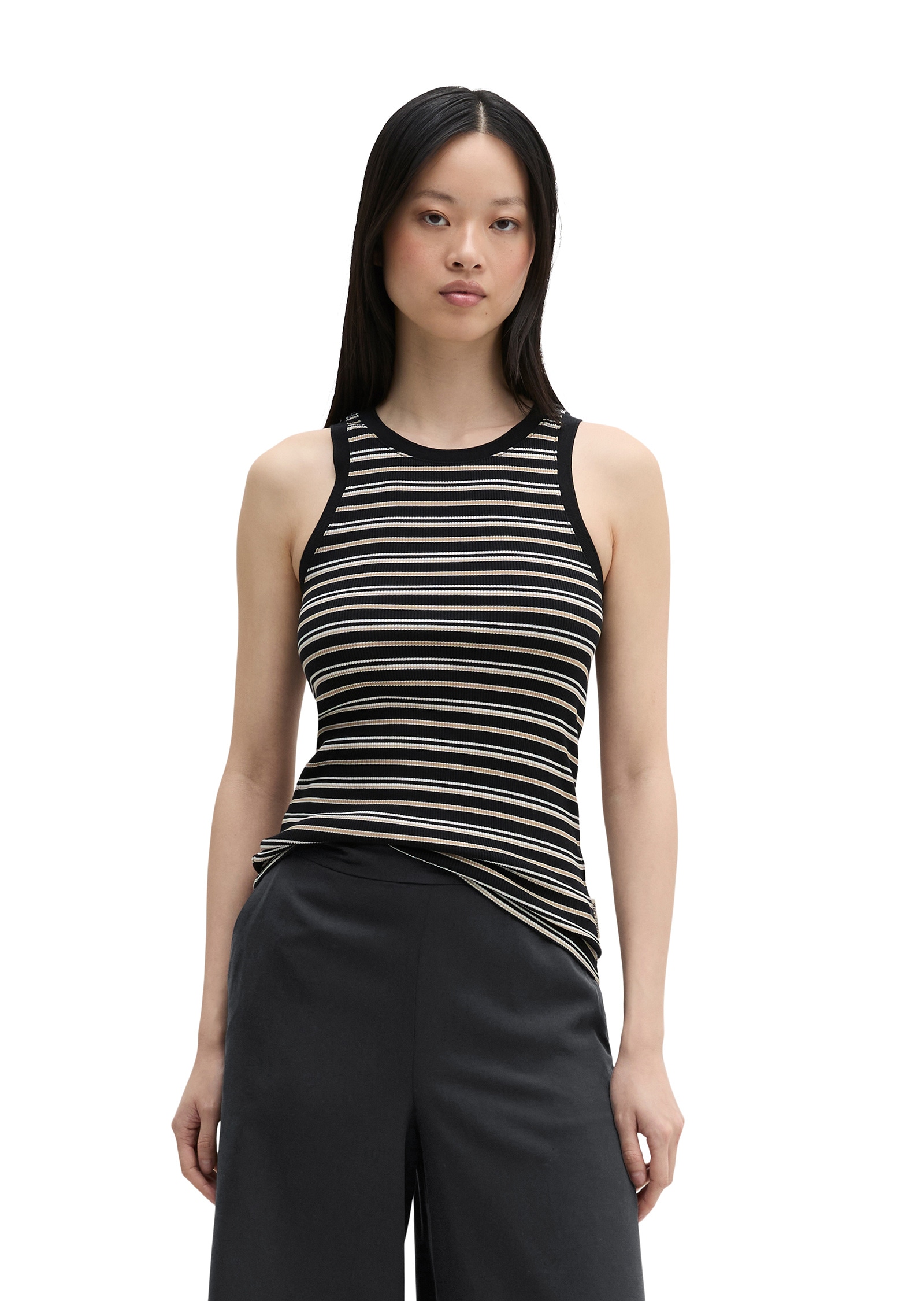 Marc OPolo T-Shirt "aus Organic Cotton-Lyocell-Mix"