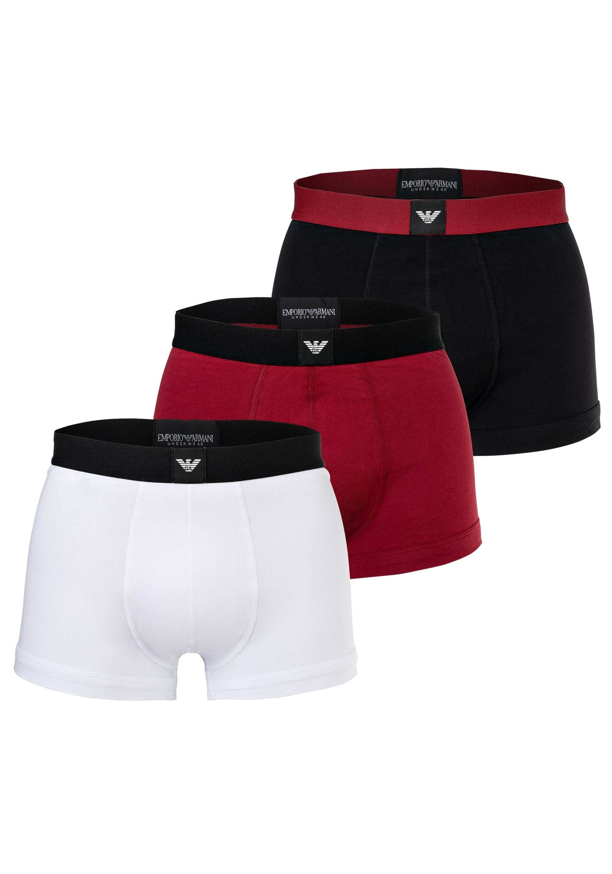 Emporio Armani Boxershorts "Boxershort ESSENTIAL LOGOLABEL 3er Pack" günstig online kaufen