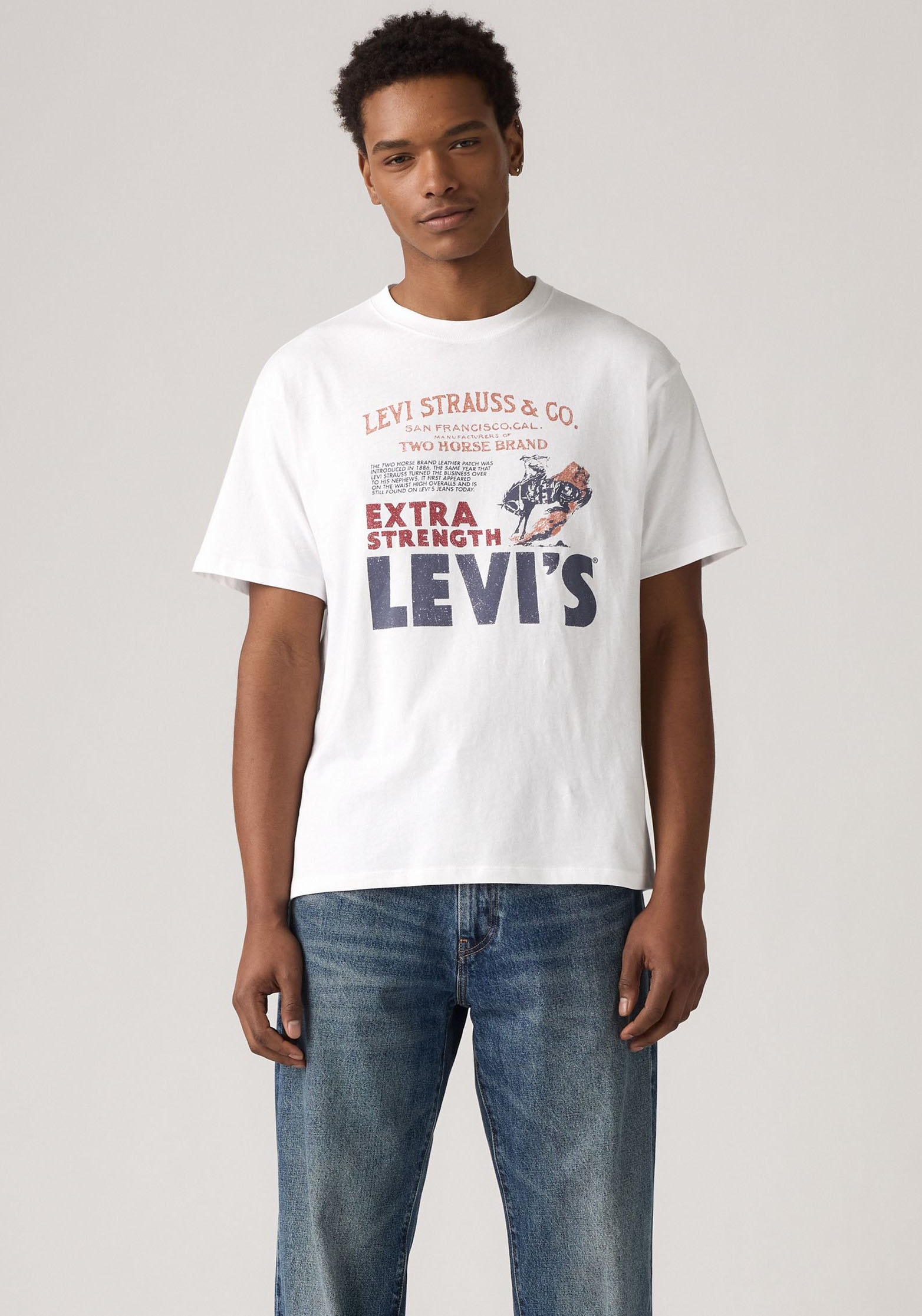 Levis T-Shirt "VINTAGE FIT GRAPHIC TEE", mit Logo Print günstig online kaufen