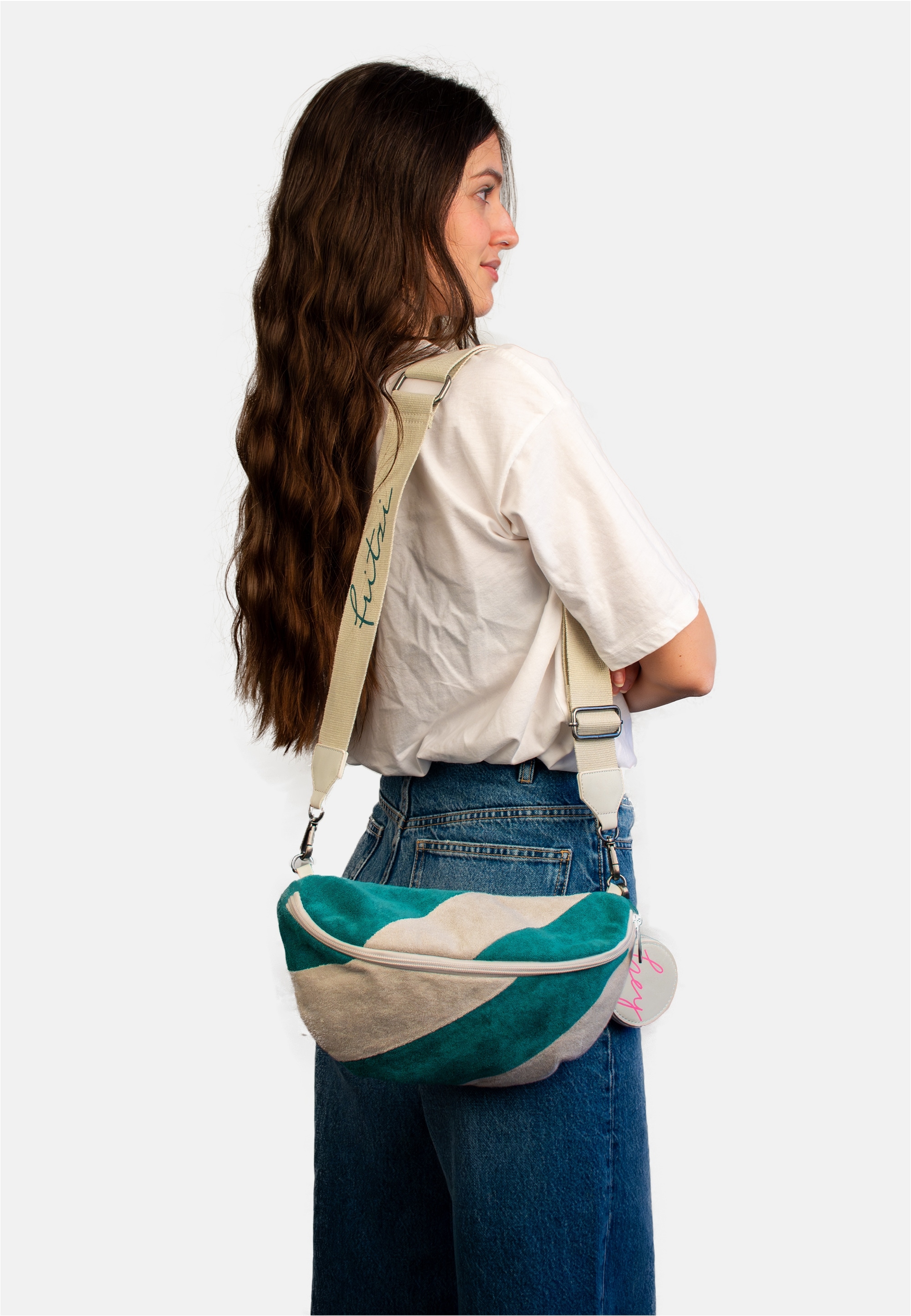 Fritzi aus Preußen Gürteltasche »Fritzi Bum Limited Frottee«, mit abnehmbarem Pocketanhänger