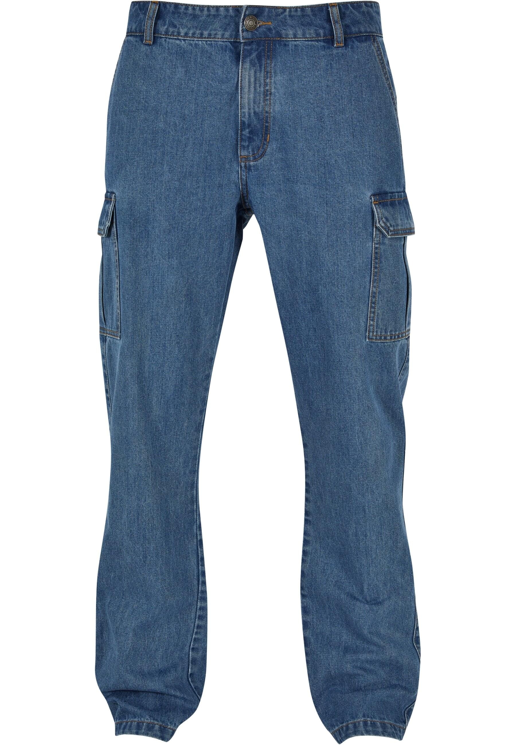 Bequeme Jeans »Urban Classics Herren Straight Leg Cargo Jeans«