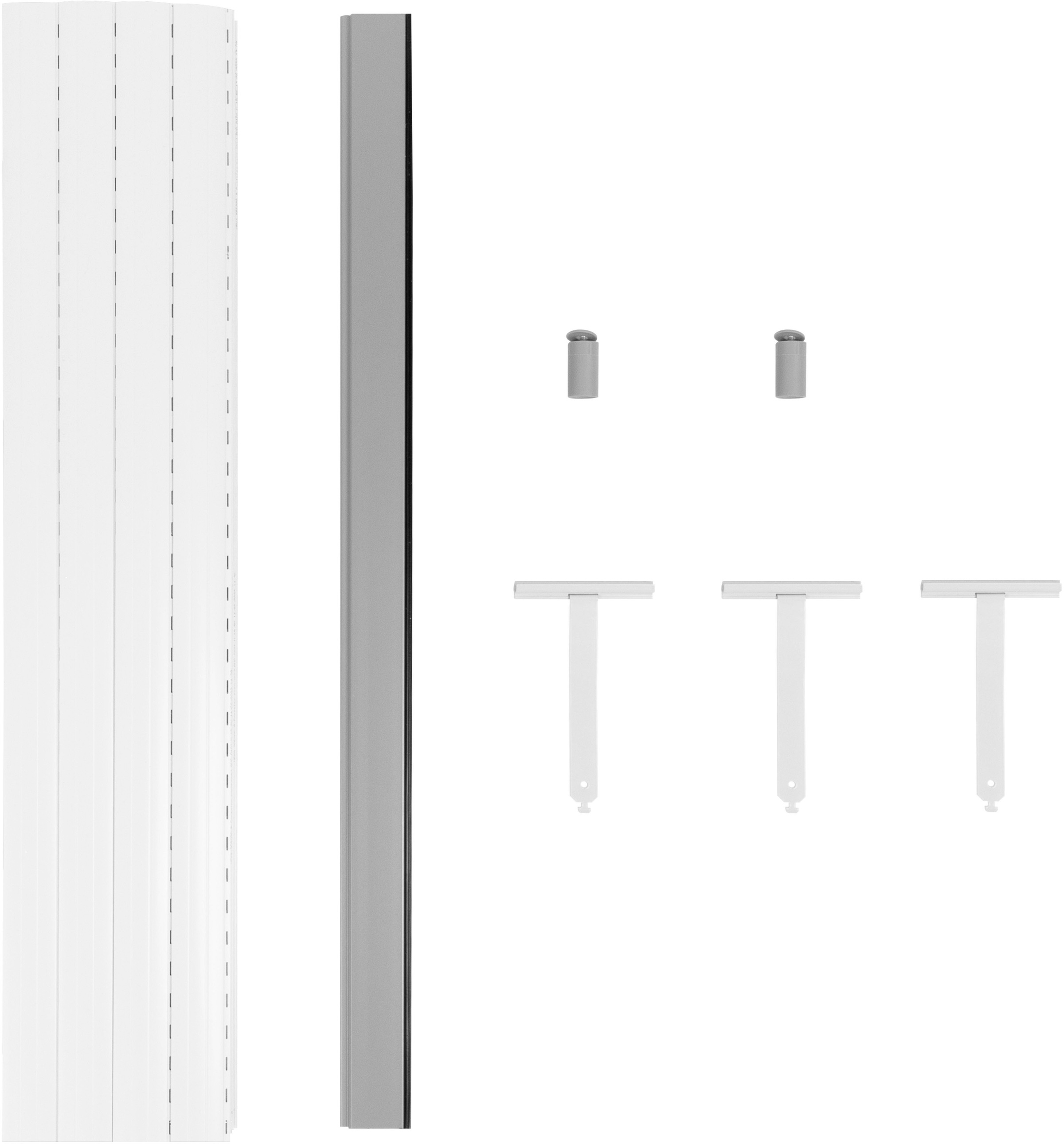 SCHELLENBERG Rollladenpanzer »Set für Fenster, Maxi System für 60 mm Stahlrohrwelle«, (1 tlg.), PVC Jalousie inkl. Zubehör