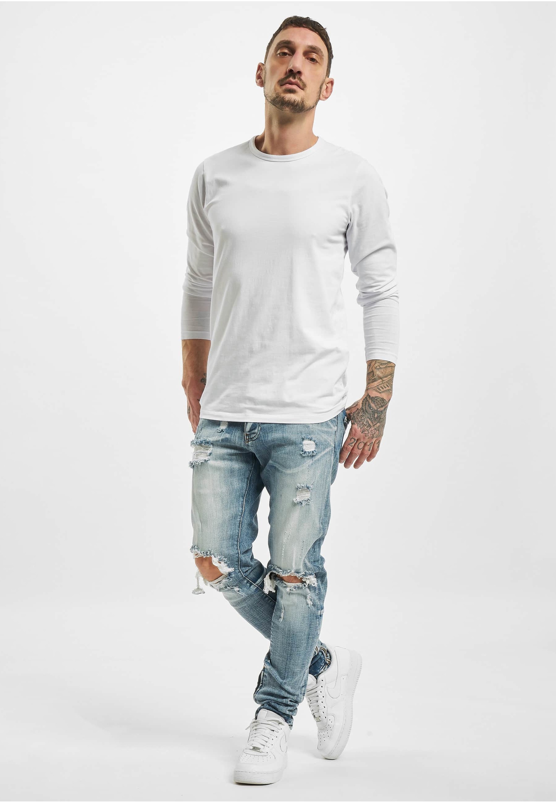 2Y Premium Bequeme Jeans »2Y Premium Herren 2Y Destroyed Straight Fit Jeans« 1 Stk.