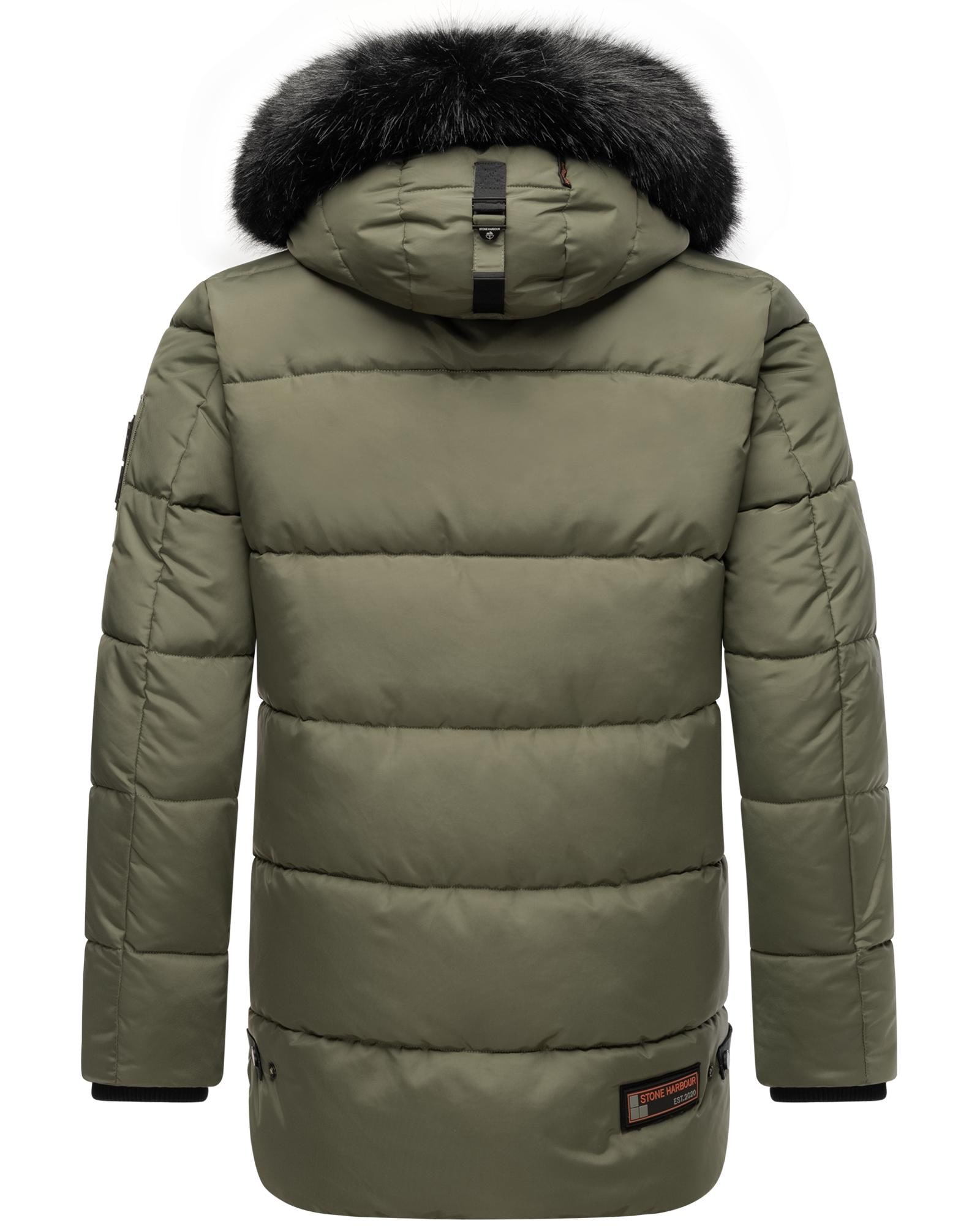 Stone Harbour Steppjacke »Mironoo«, mit Kapuze, stylische Outdoorjacke mit großer Kapuze