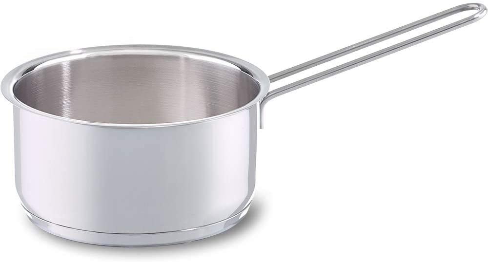 Fissler Kasserolle "häppchen, Stielkasserolle, Ø 12 cm, 0,5 Liter", Edelstahl 18/10, (1 tlg.), Induktions-geeignet