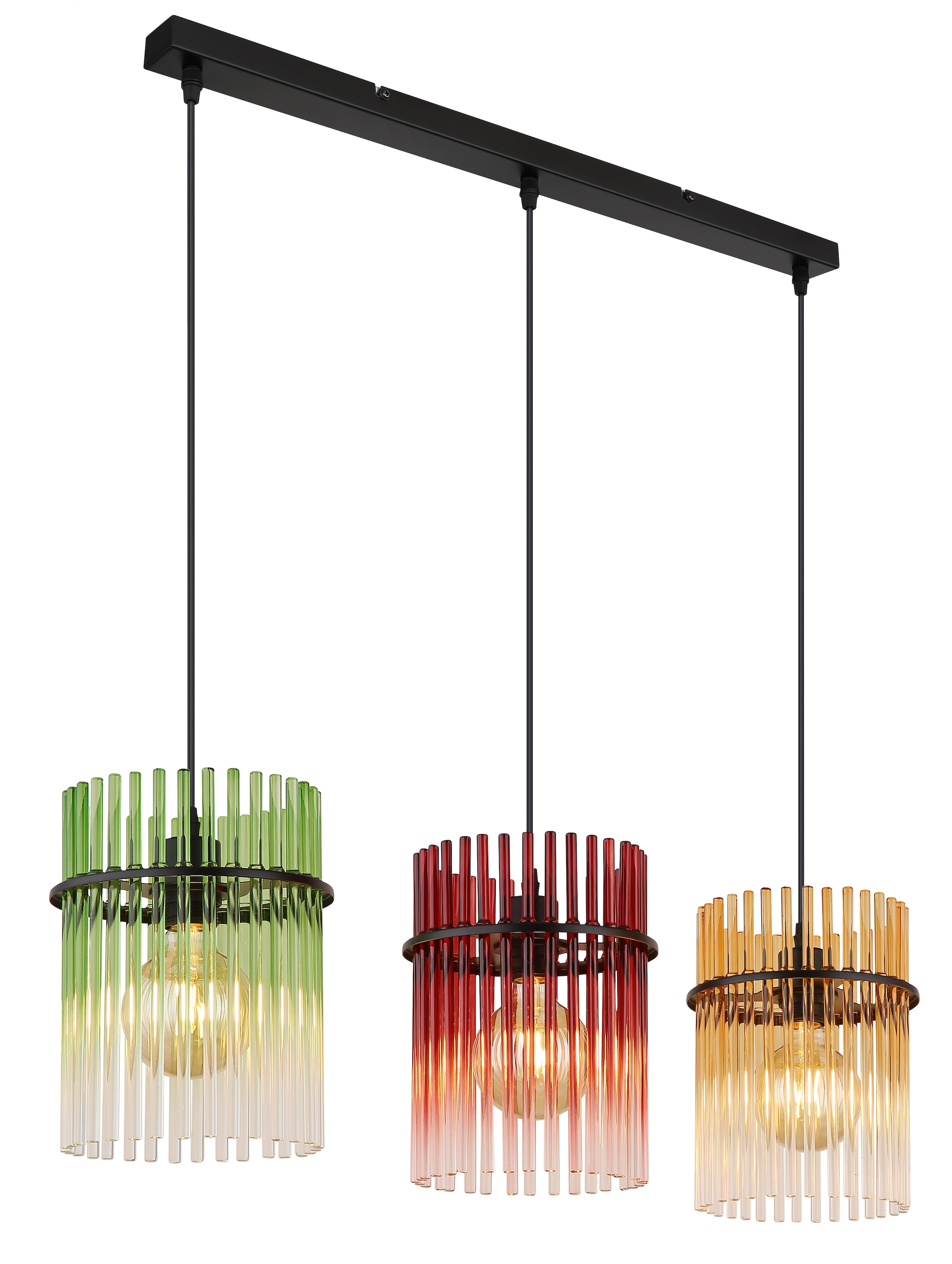 GLOBO LIGHTING Hängeleuchte »GORLEY«, Leuchtmittel E27 | ohne Leuchtmittel, Hängelampe/Pendelleuchte/Esszimmer/Wohnzimmer/Esstisch