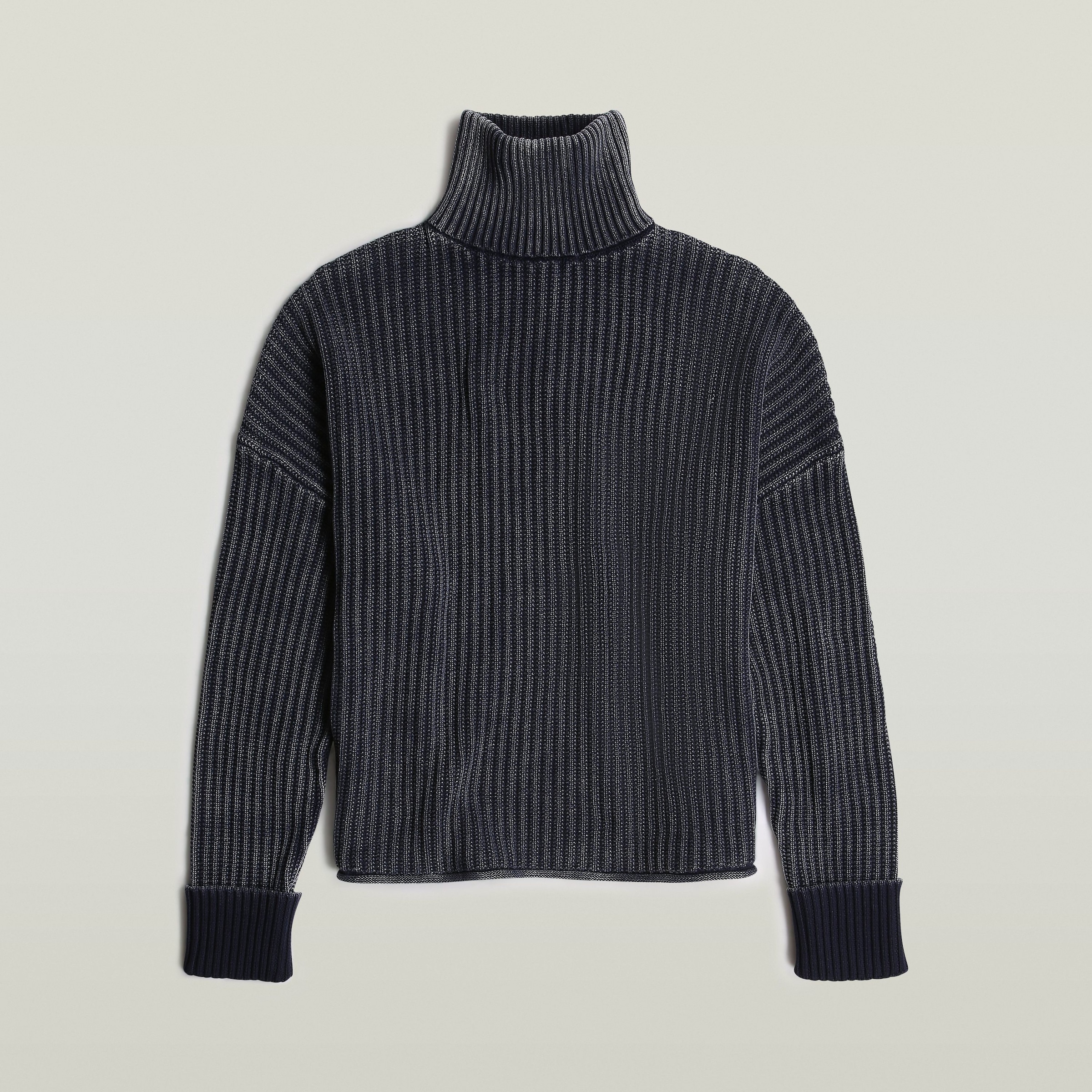 G-STAR Strickpullover »Loose Overdyed Turtle Knit wmn«