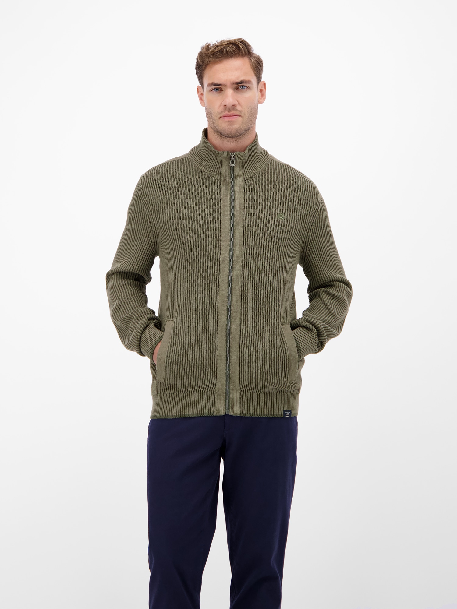 LERROS Strickjacke »LERROS Herren Strickjacke - casual, modisch und bequem«