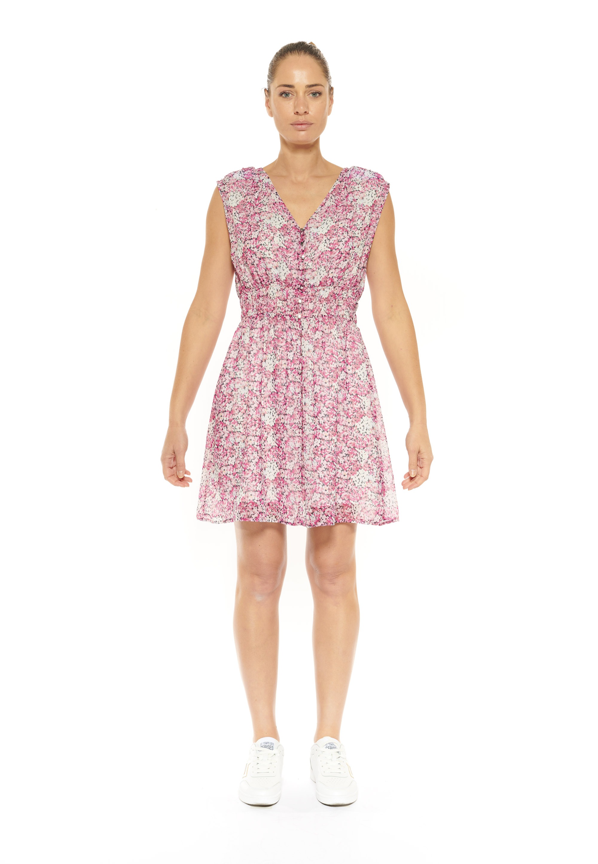 Le Temps Des Cerises Jerseykleid »LAG«, mit floralem Allover-Print