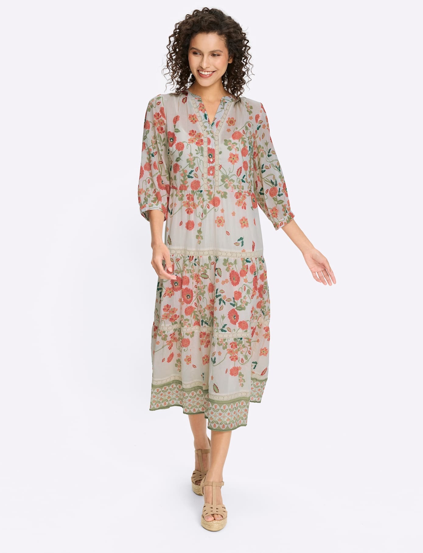 heine Druckkleid "Druck-Kleid" günstig online kaufen