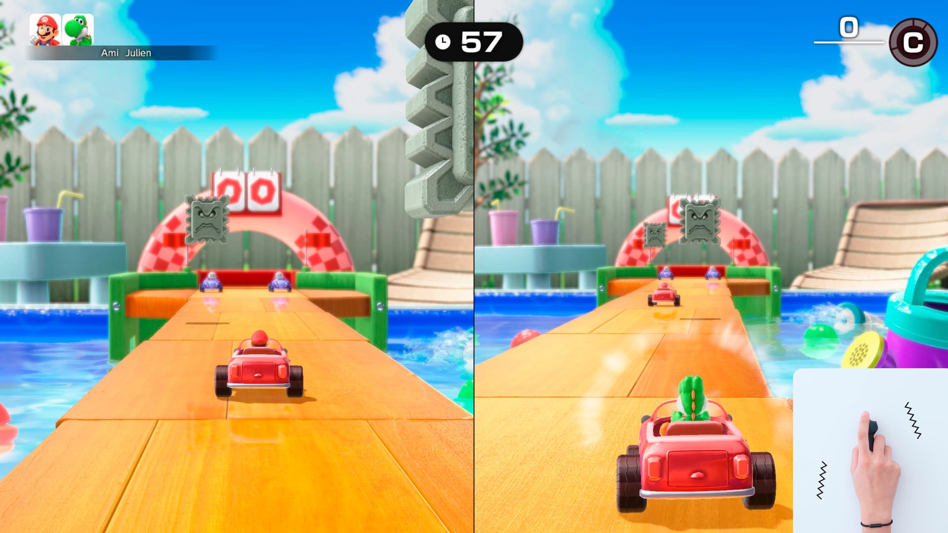 Nintendo Switch 2 Spielekonsole »Switch 2 (Mario Kart World Bundle) + Mario Party Jamboree + Kamera«