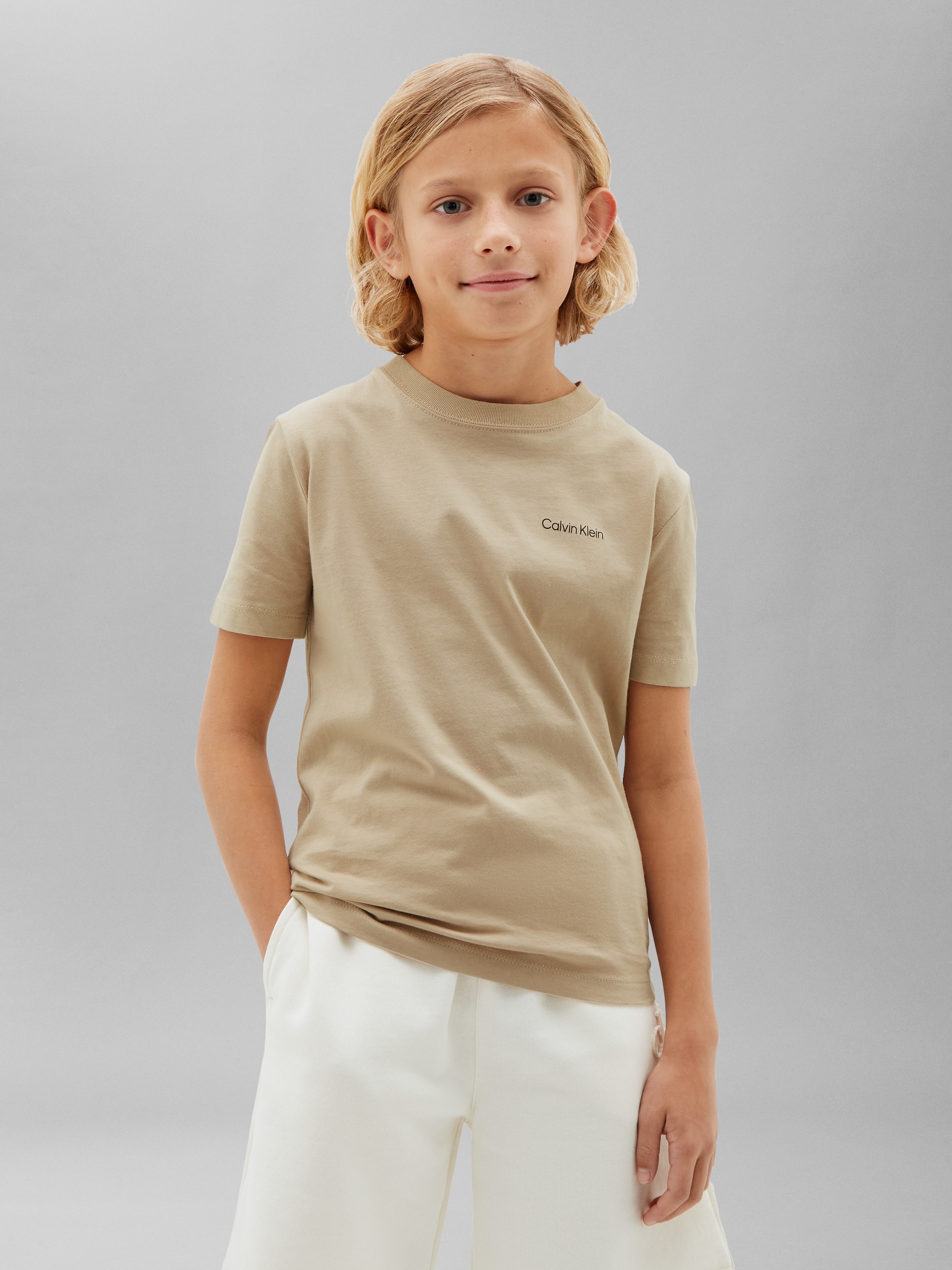 Calvin Klein Jeans T-Shirt "SMALL CHEST INST.LOGO SS T-SHIRT" Regular fit, Logoschriftzug