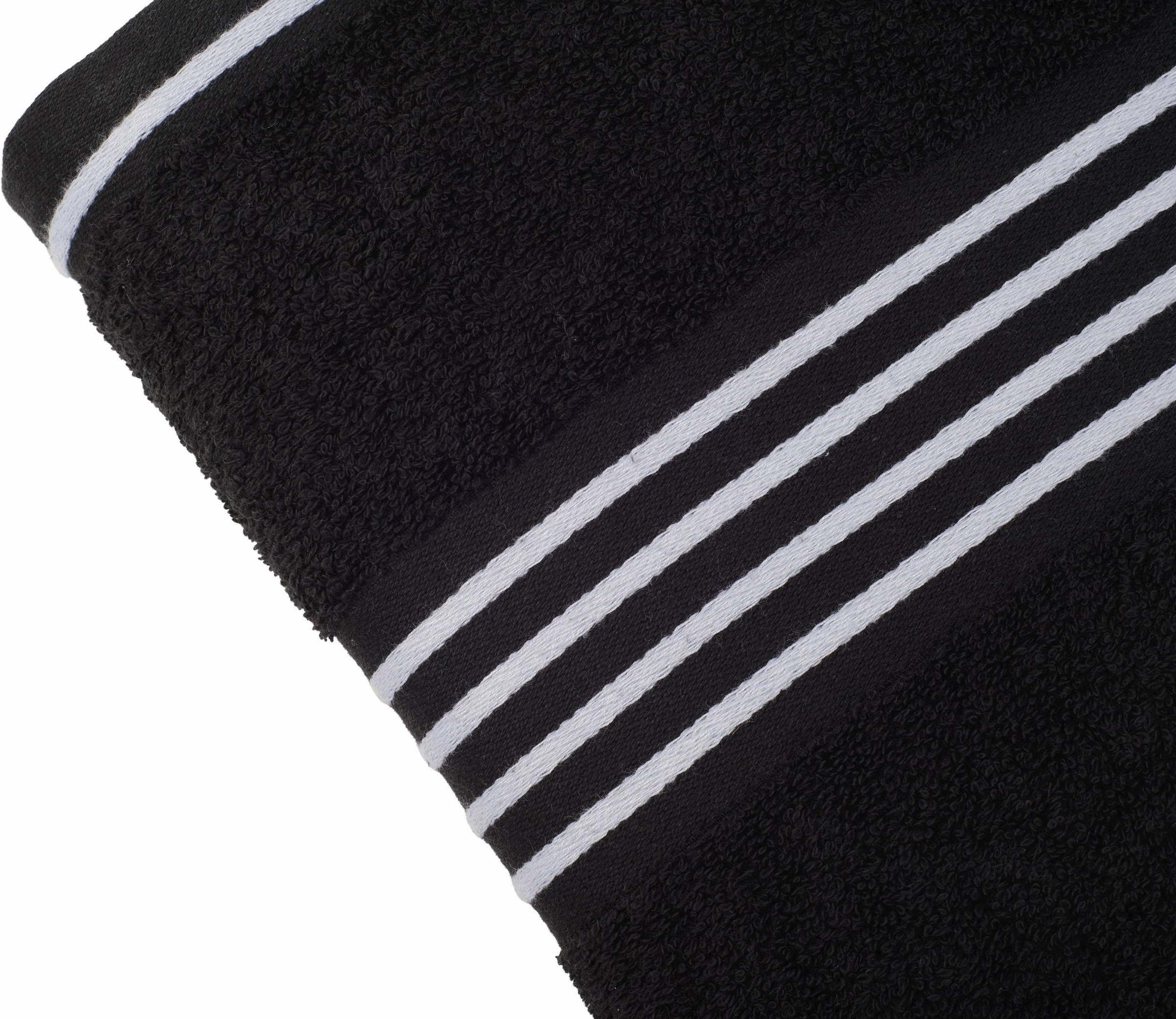 Gözze Badetuch "Rio" mit feiner Streifenbordüre günstig online kaufen
