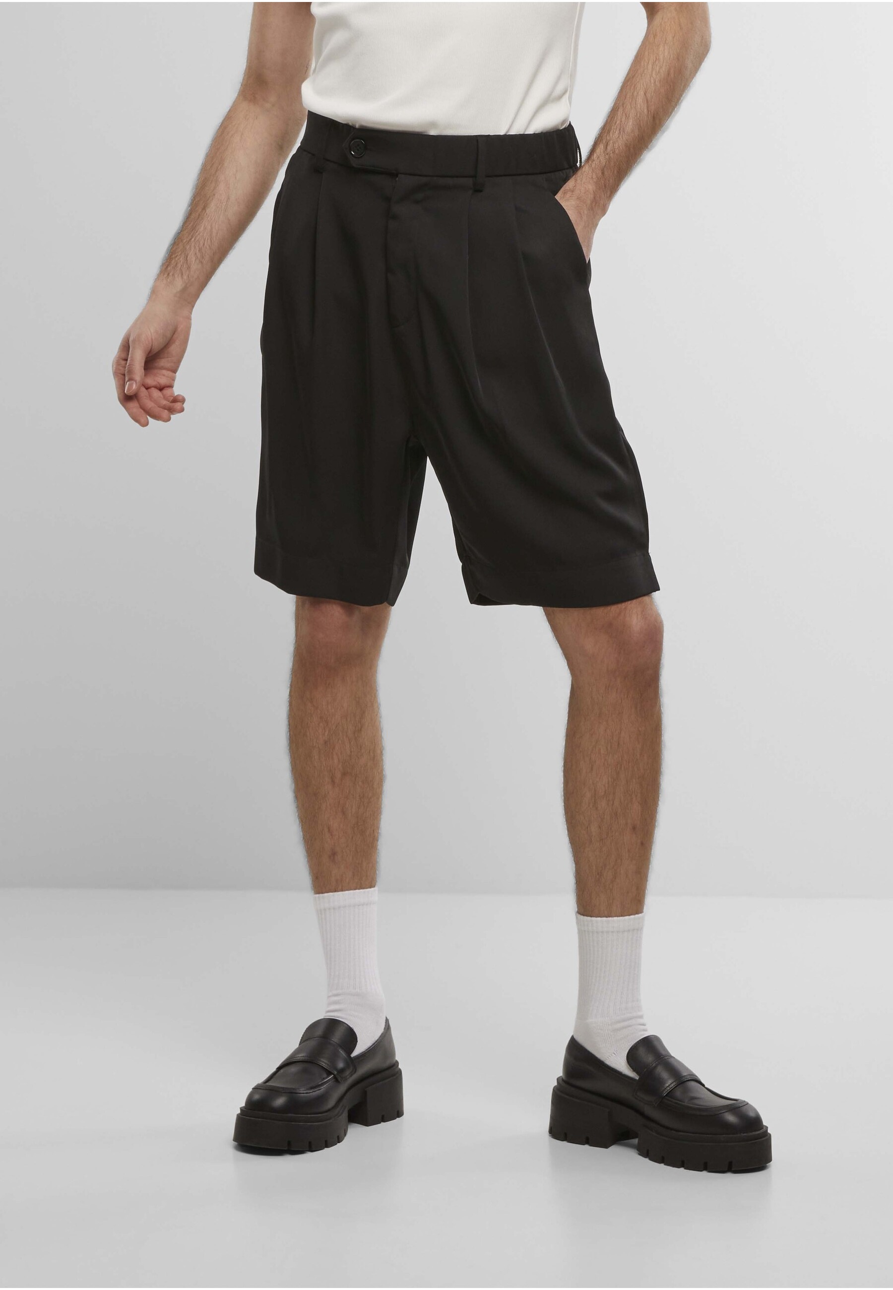 Another Cotton Lab Chinoshorts »Another Cotton Lab Double Pleated Shorts«