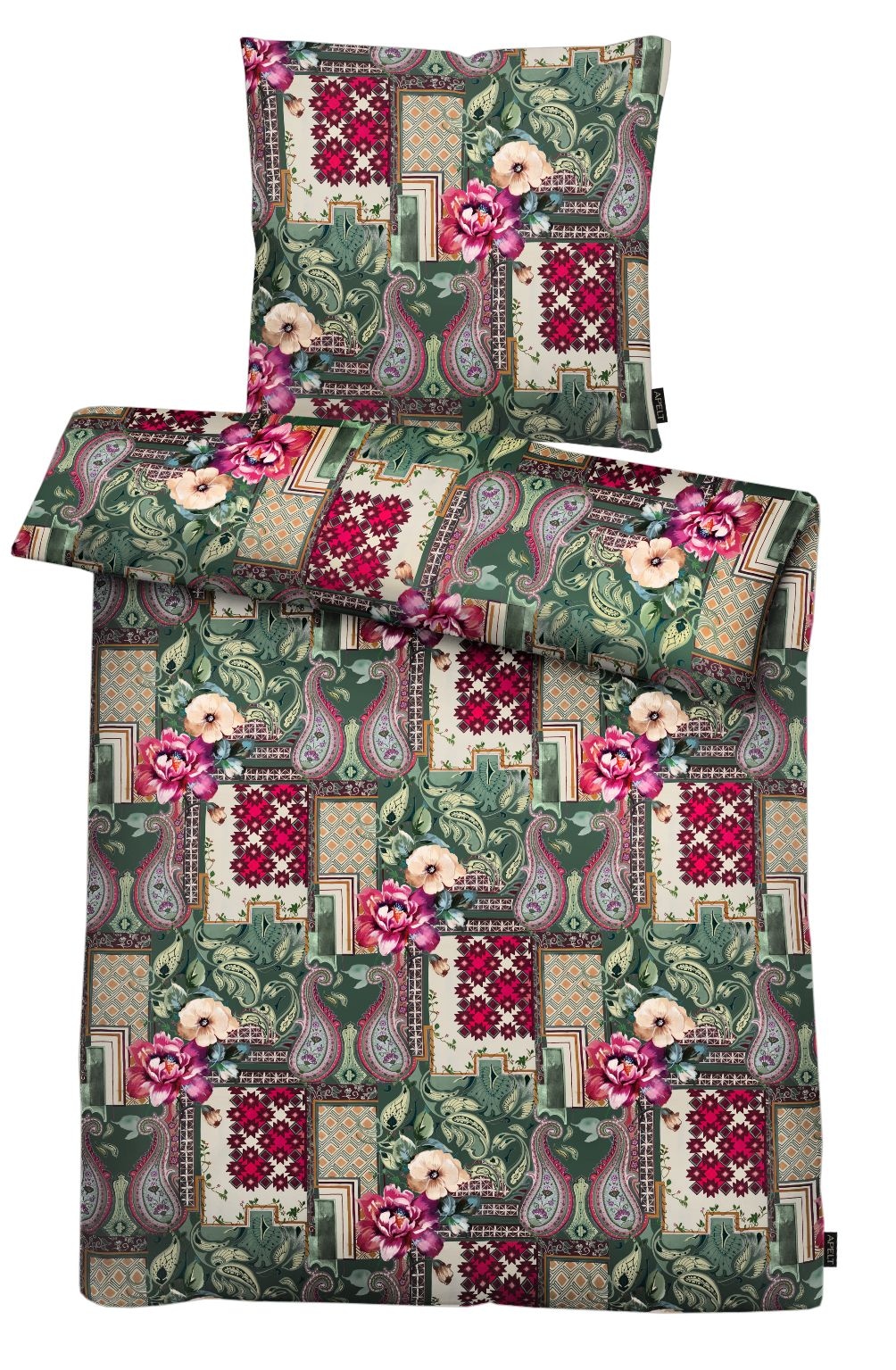 APELT Bettwäsche "Isabella Gots" 2 Stk. Paysleymuster günstig online kaufen