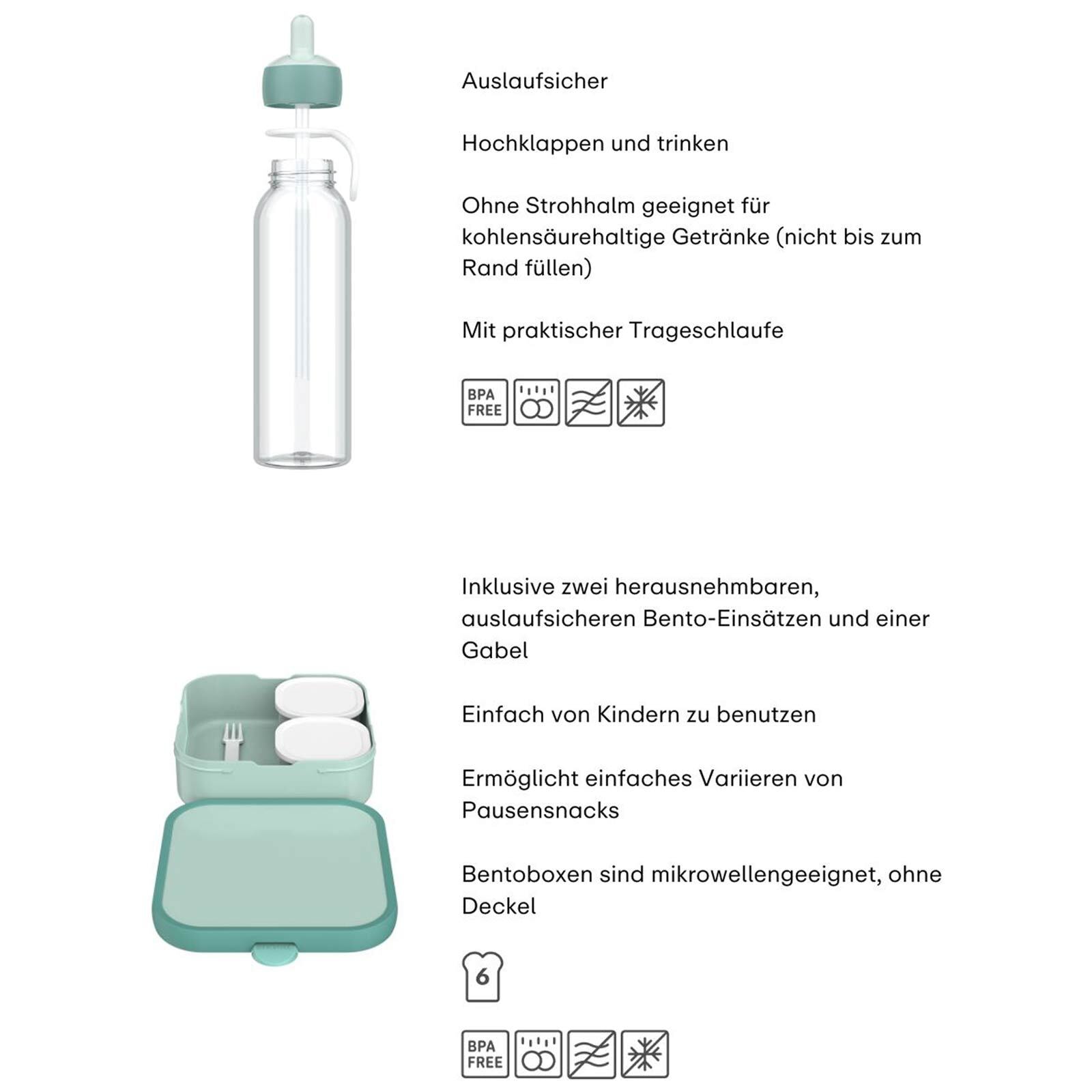 Mepal Lunchbox »Lunchset XL Campus (2025) 2er Set« Spülmaschinengeeignet