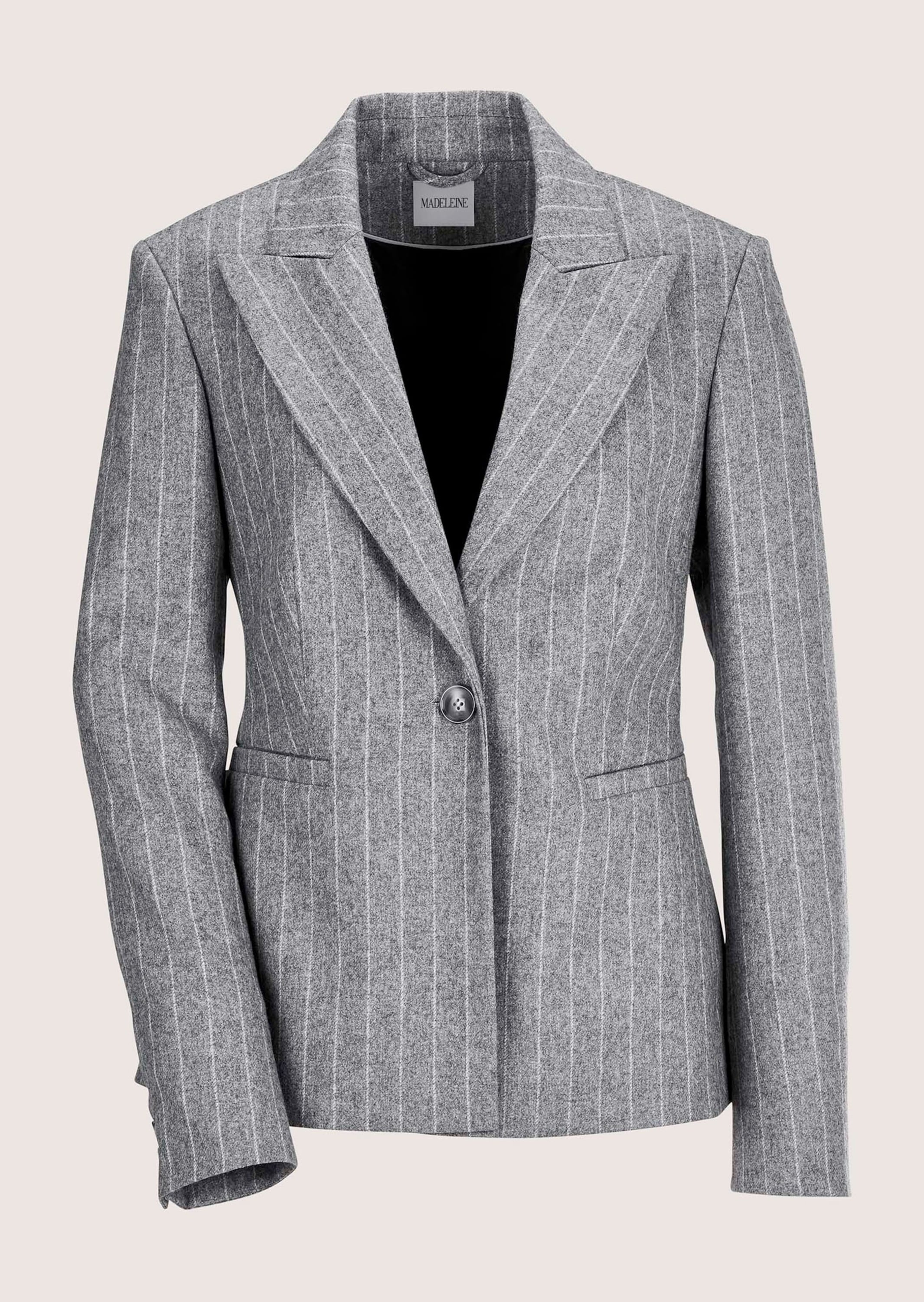MADELEINE Longblazer "Blazer Trendstarker Nadelstreifen-Blazer" günstig online kaufen