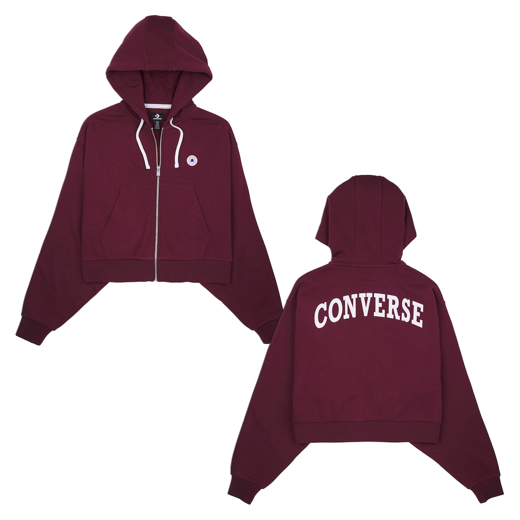 Converse Sweatjacke »WOMEN'S CONVERSE RETRO FULL-ZIP HOO«