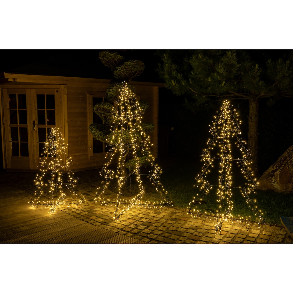 Star-Max LED Dekolicht »Weihnachtsdeko aussen«, 500 flammig-flammig