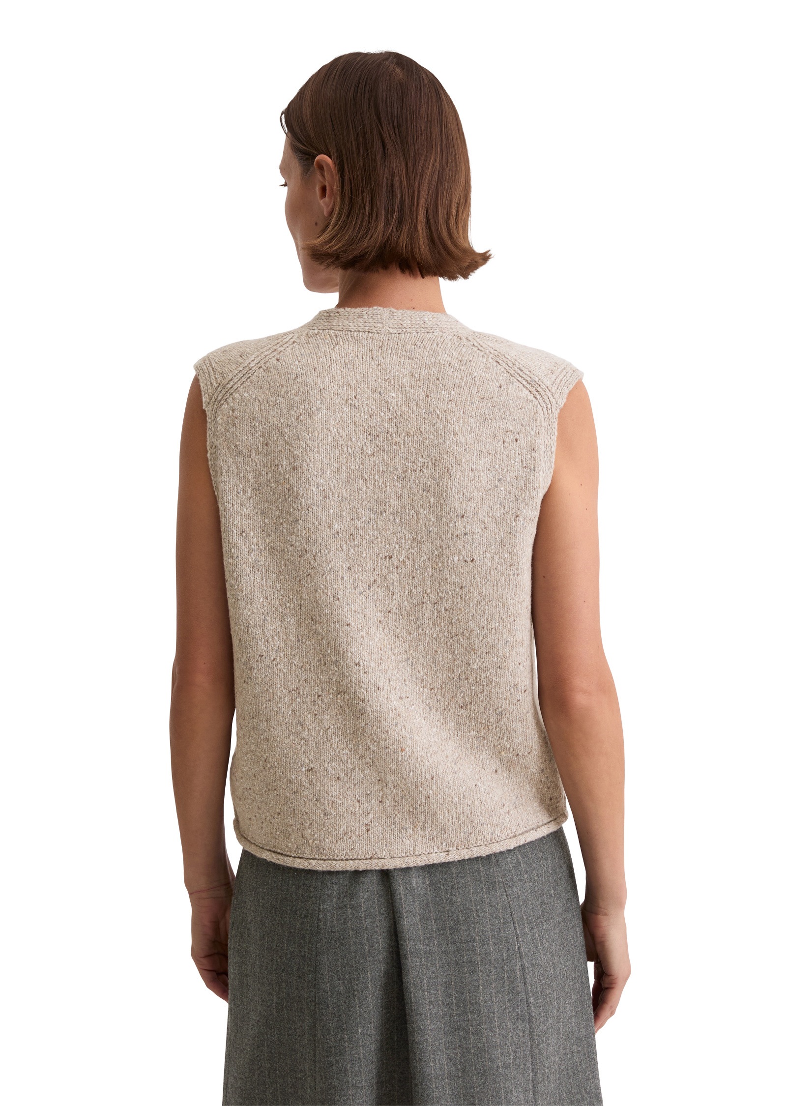 Thumbnail - Marc OPolo Strickweste "aus Schurwolle-Mix"