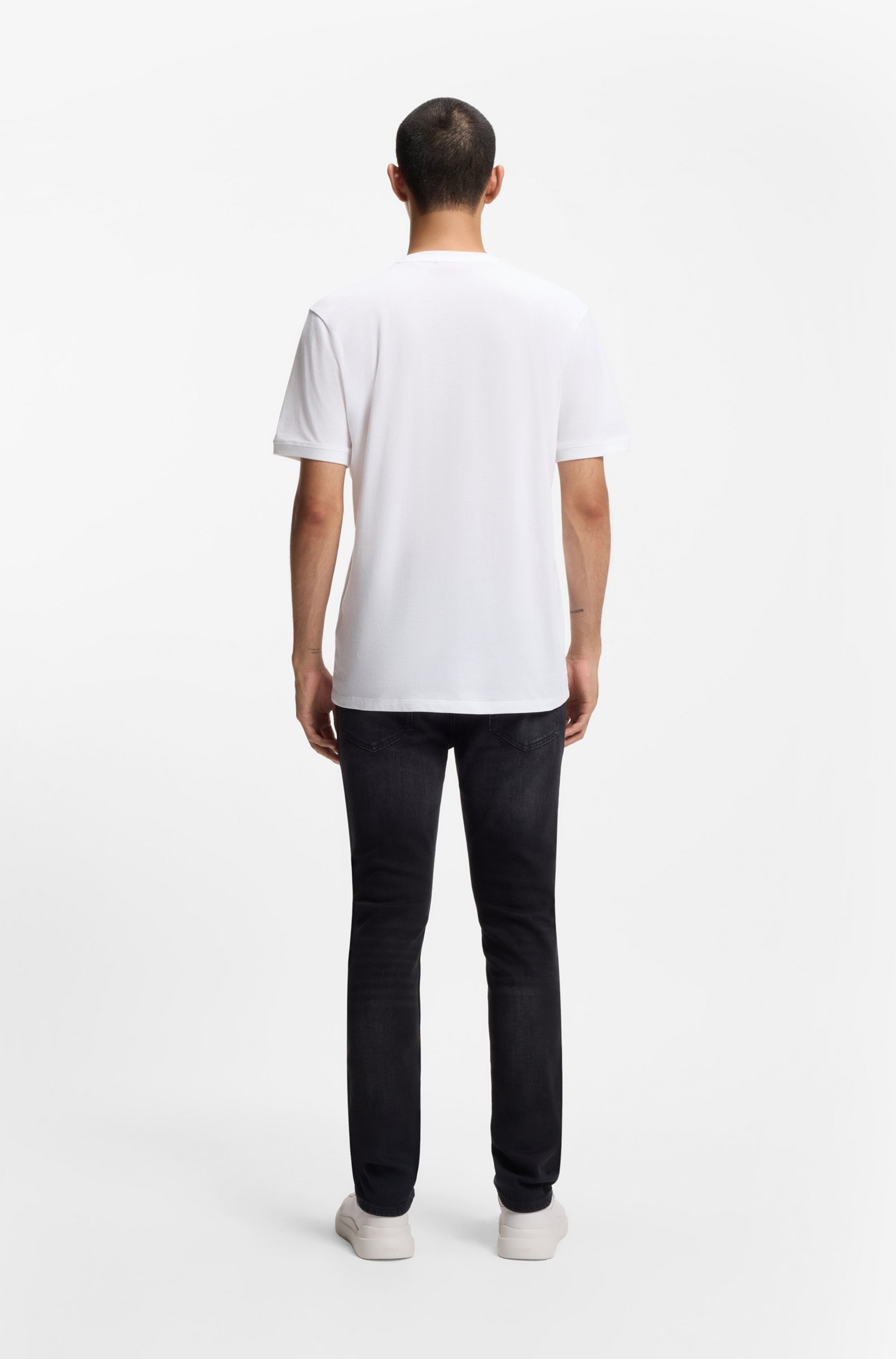 HUGO T-Shirt »Diragolino« Rundhalsausschnitt, Regular Fit, Logo-Label