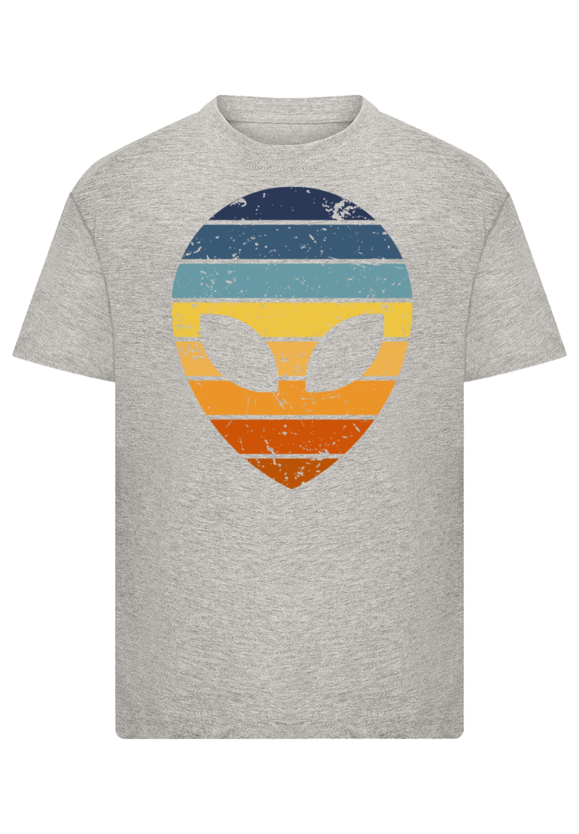 F4NT4STIC T-Shirt »Alien Sonnenuntergang Retro«, Premium Qualität