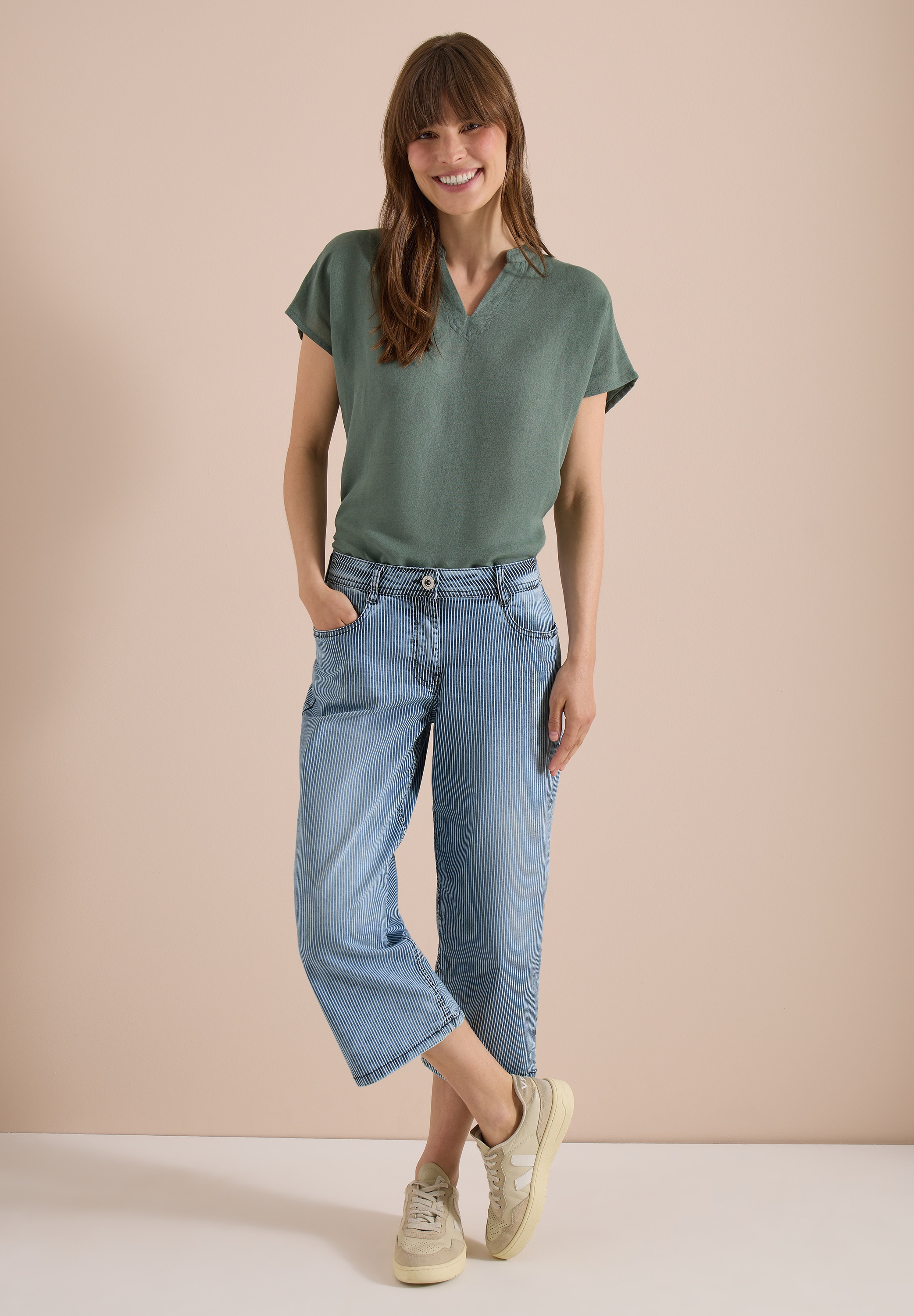 Cecil Loose-fit-Jeans mit Wide Legs