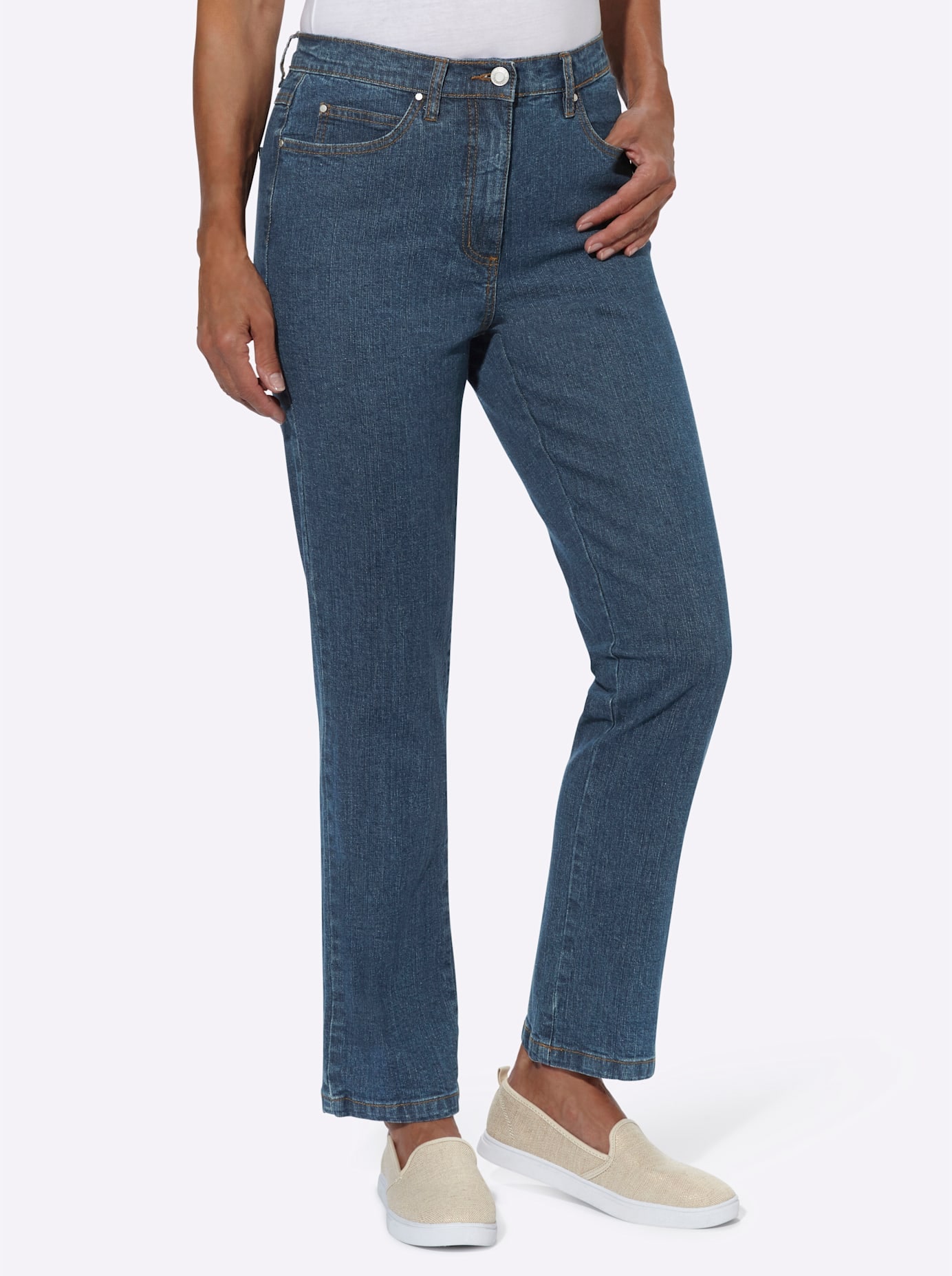 | tlg.) (1 BAUR Looks 5-Pocket-Jeans, bestellen Casual