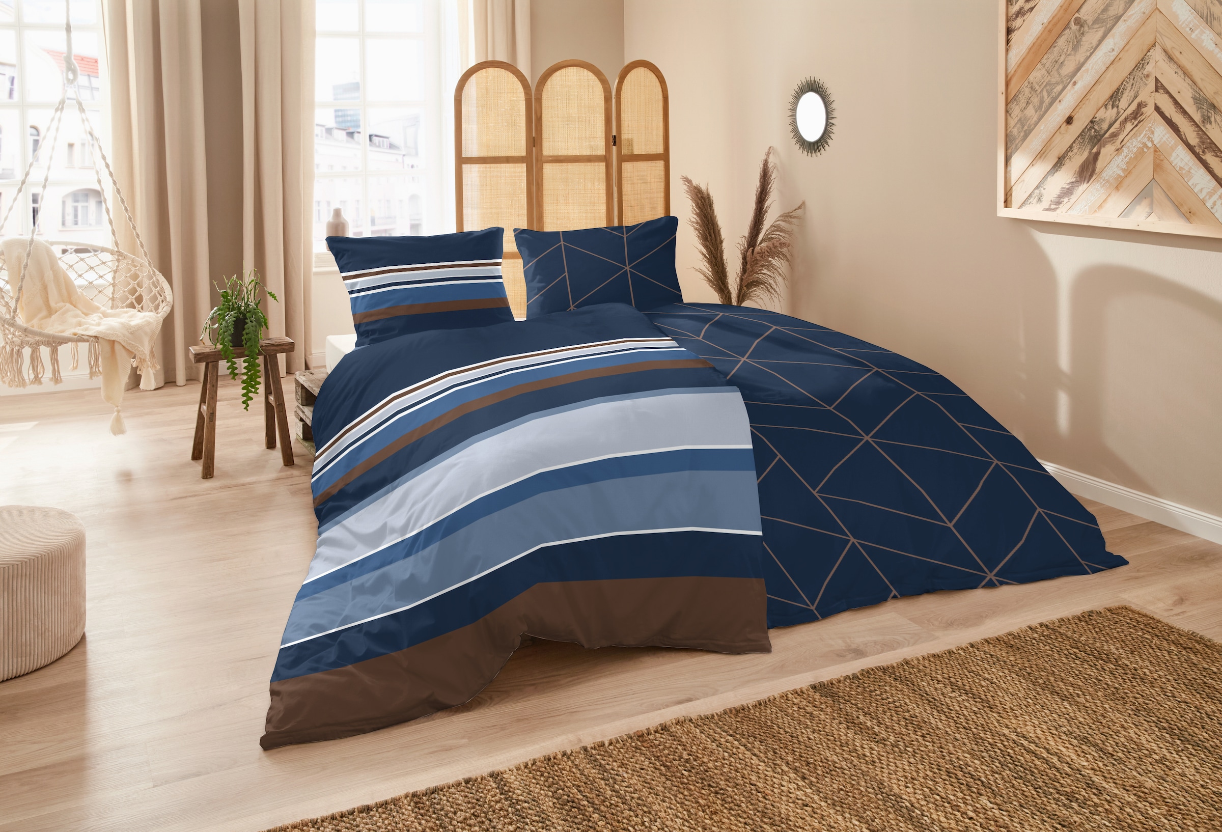 Primera Bettwäsche "Feinbiber-Bettwäsche" 2 Stk. tlg. samtweich und natürli günstig online kaufen