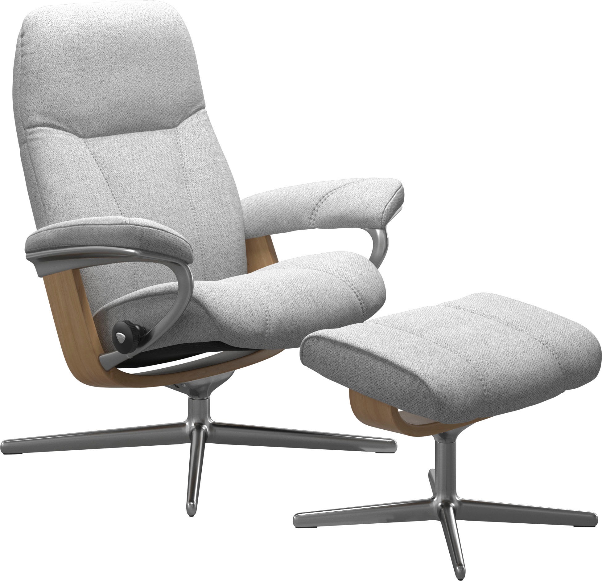 Stressless Relaxsessel "Consul", mit Cross Base, Größe S, M & L, Holzakzent günstig online kaufen