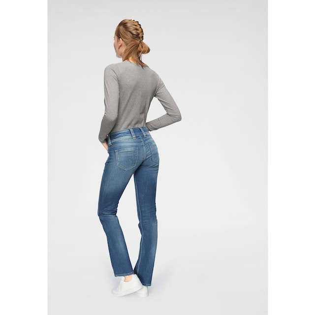 Pepe Jeans Straight-Jeans »GEN«, in schöner Qualtät mit geradem Bein und  Doppel-Knopf-Bund für kaufen | BAUR