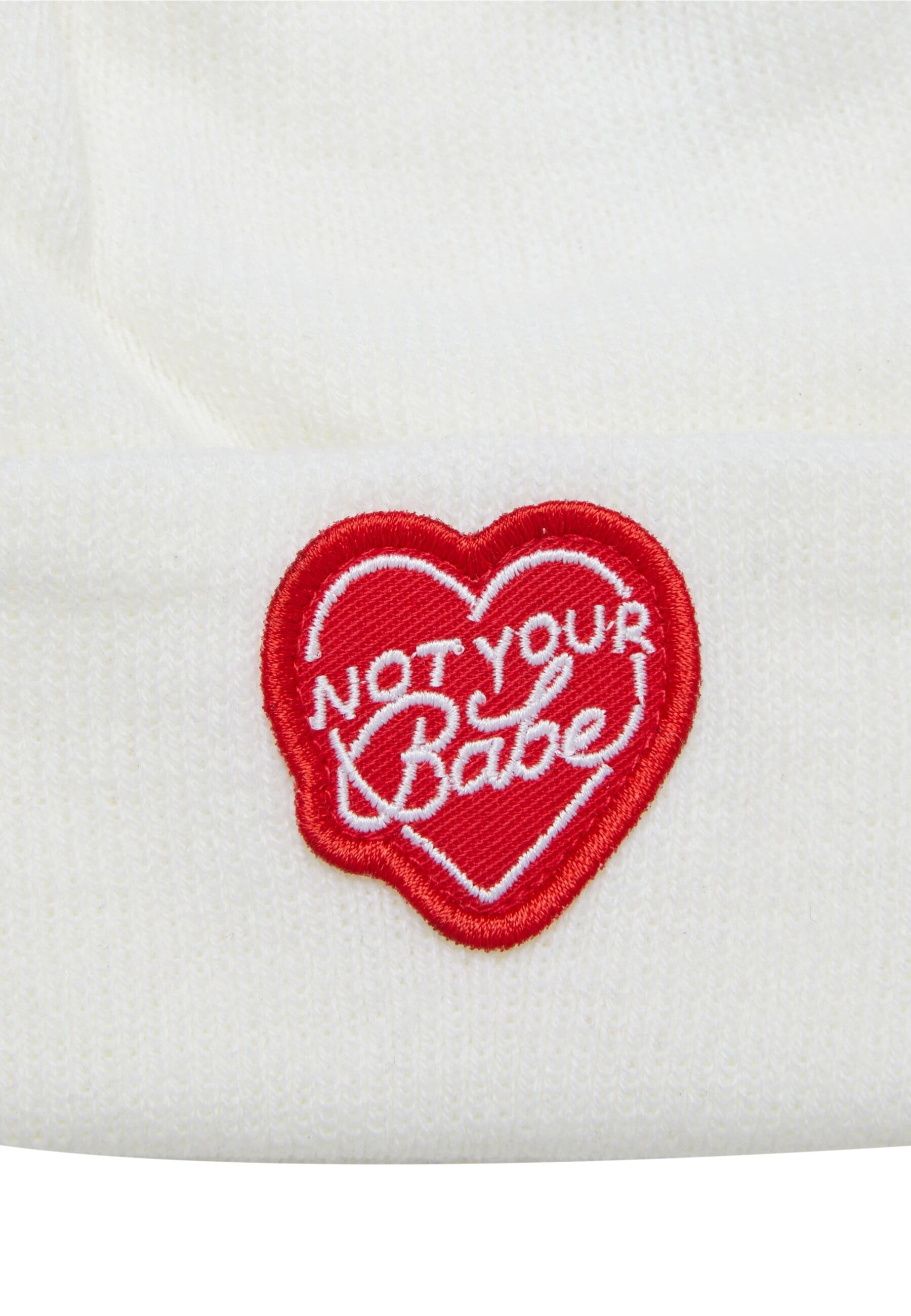 Thumbnail - MisterTee Beanie "MisterTee Not Your Babe Beanie" 1 Stk. tlg.