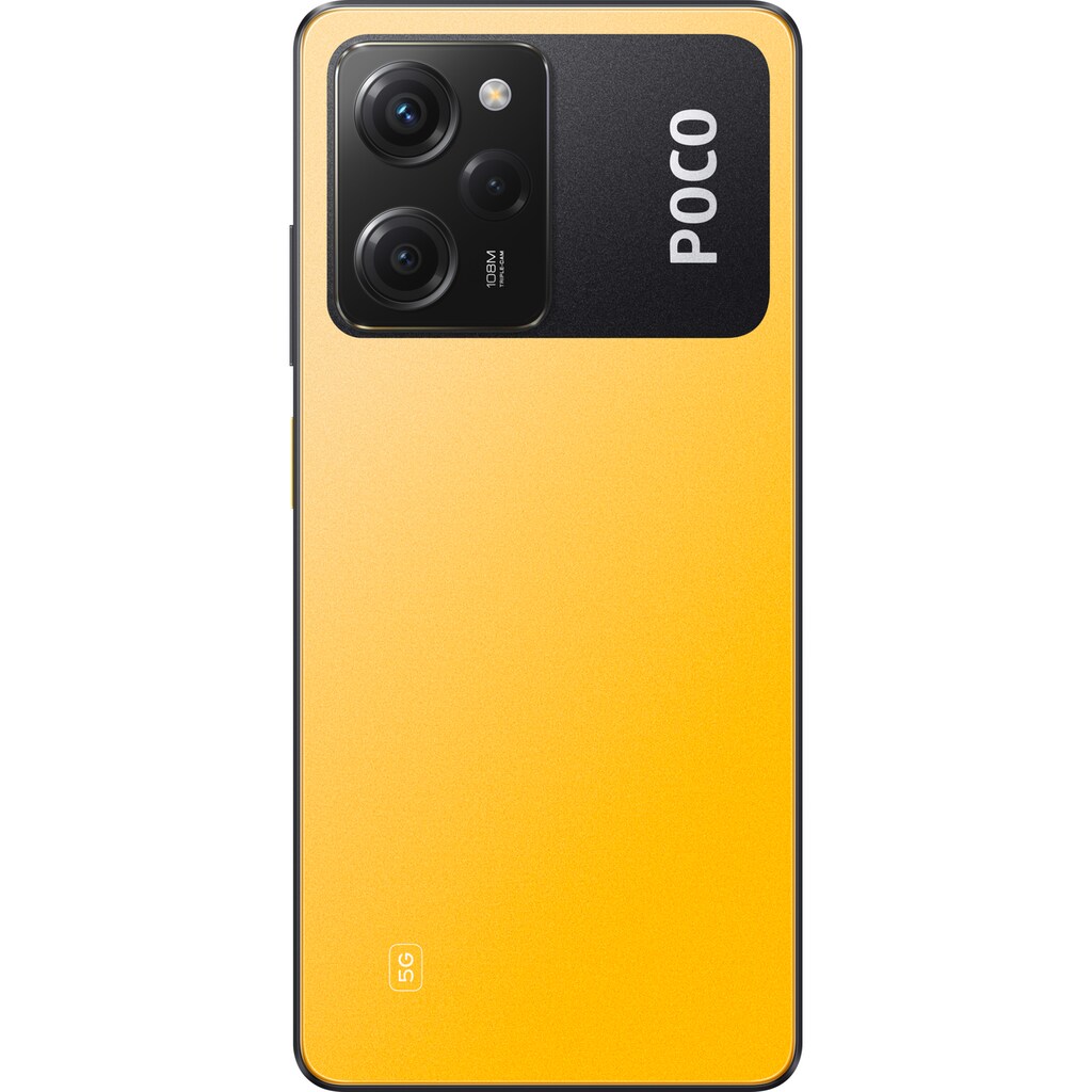 Xiaomi Smartphone »POCO X5 Pro 5G 6GB+128GB«, Gelb, 16,9 cm/6,67 Zoll, 128 GB Speicherplatz, 108 MP Kamera