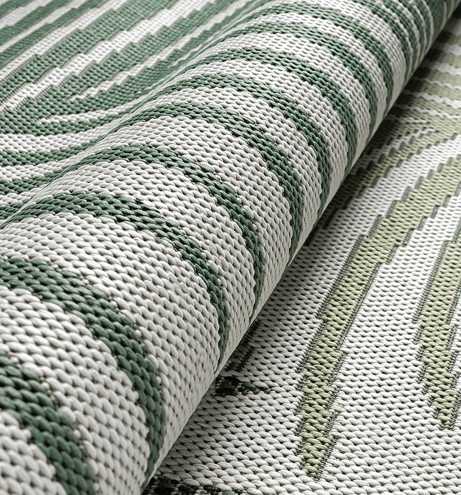 the carpet Kilimas »Machka round« ovali 1 mm aukš...