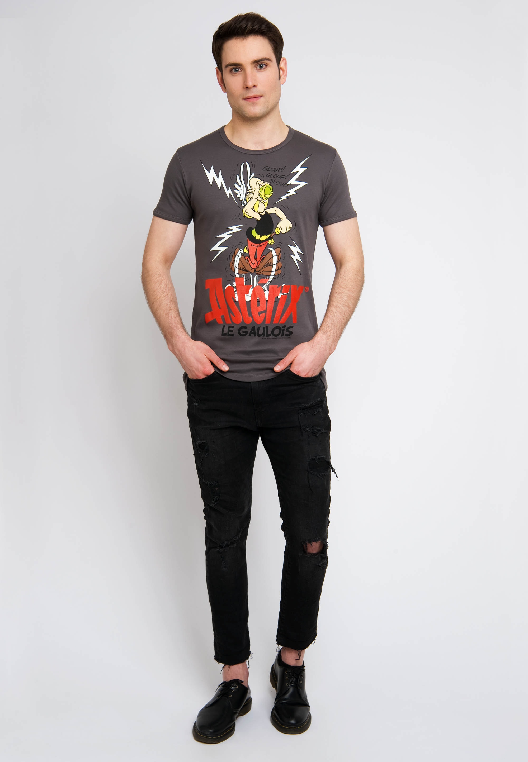 LOGOSHIRT T-Shirt "Asterix Le Gaulois", mit Asterix- und Zaubertrank-Print günstig online kaufen