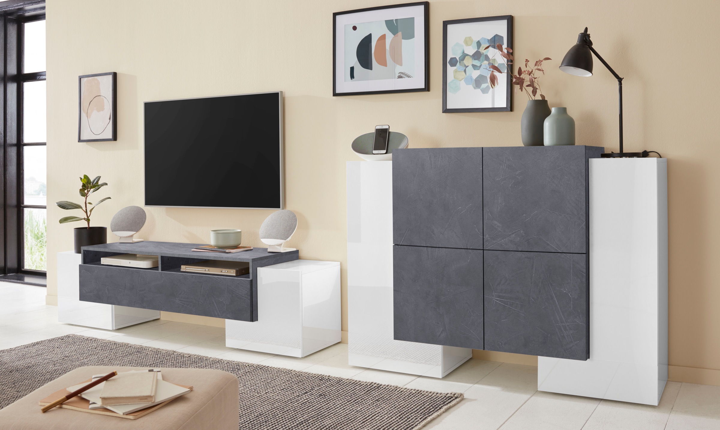 Tecnos Sideboard »Pillon«, Breite 130 cm