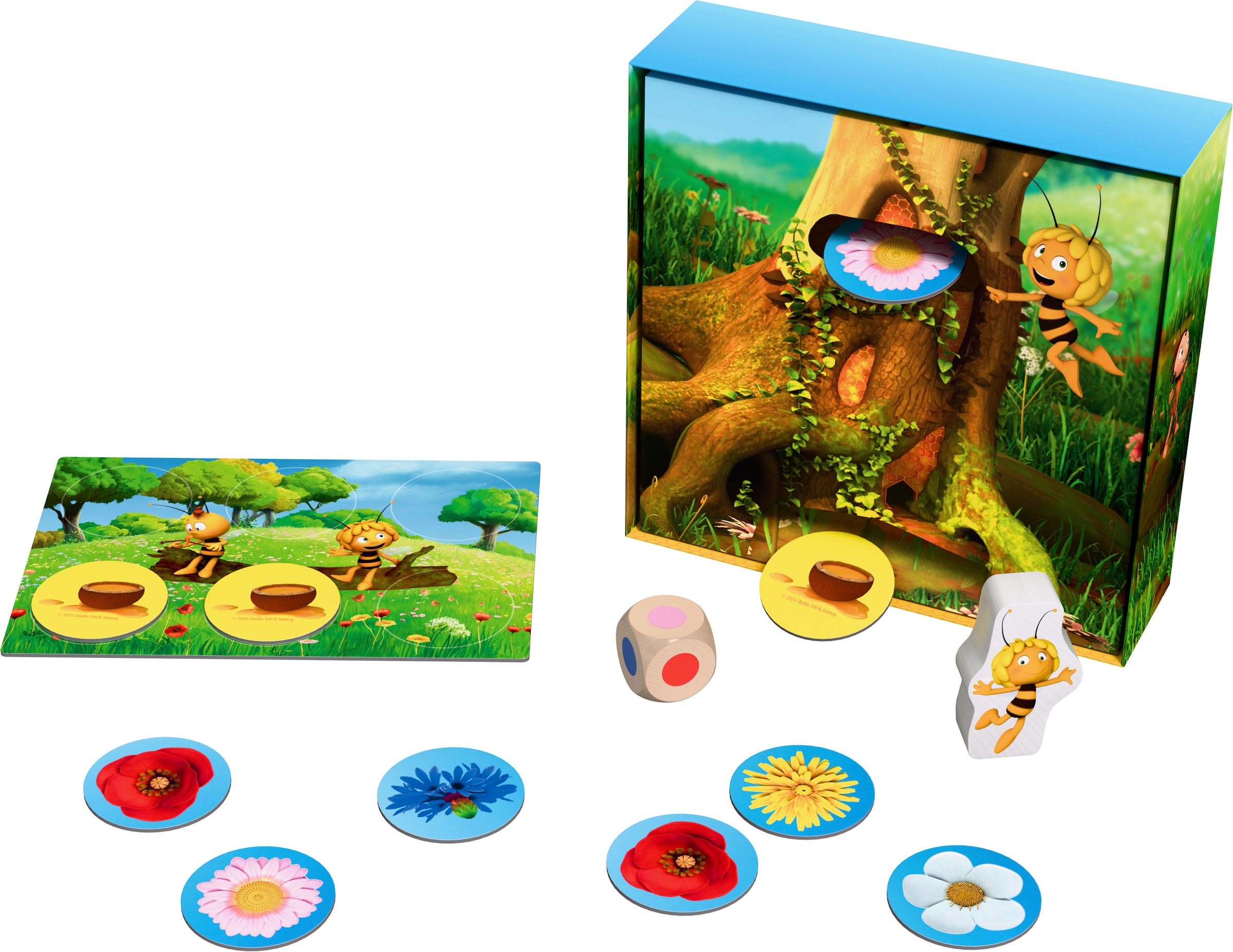 Haba Spiel »Meine ersten Spiele – Biene Maja Honigbaum«